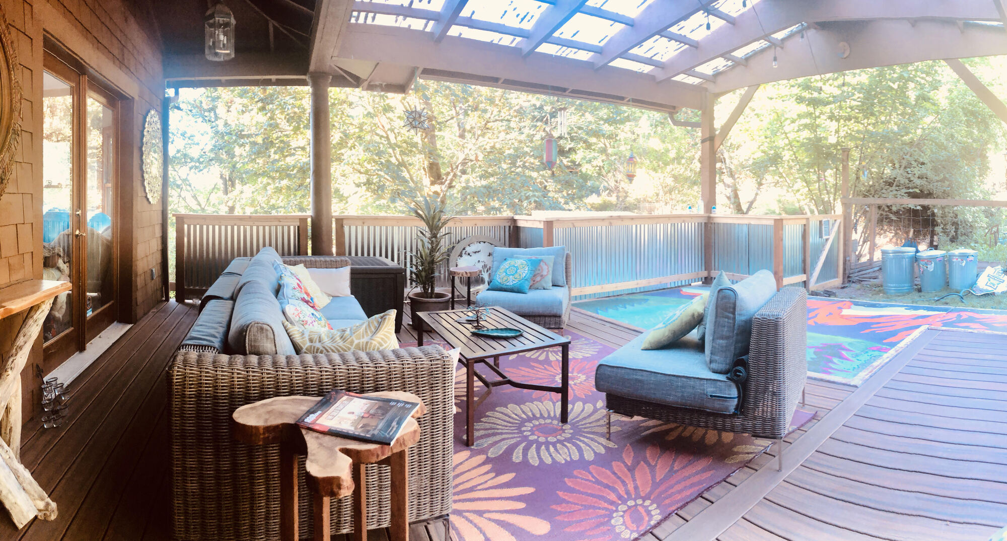 Outdoor Living Room with Forest Views in Portland - Photo 1