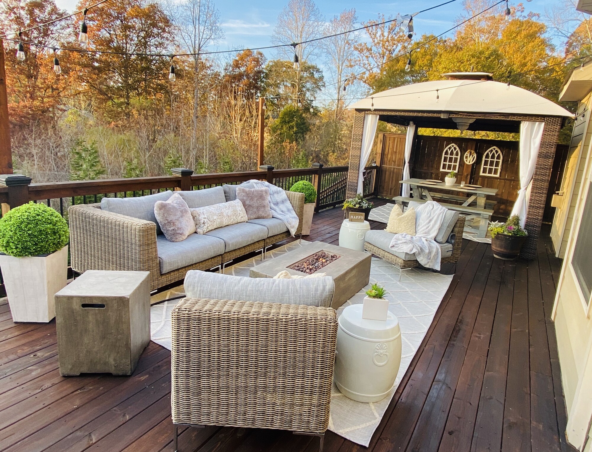 Farmhouse-Style Deck Made for Entertaining in Cumming, GA - Photo 1