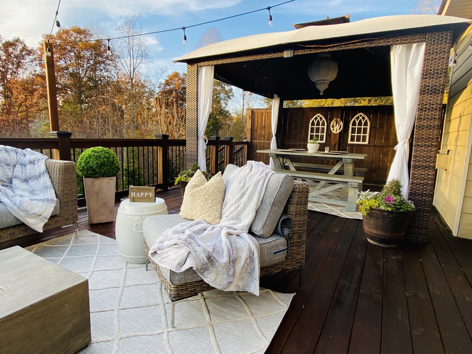 Farmhouse-Style Deck Made for Entertaining in Cumming, GA - Photo 2