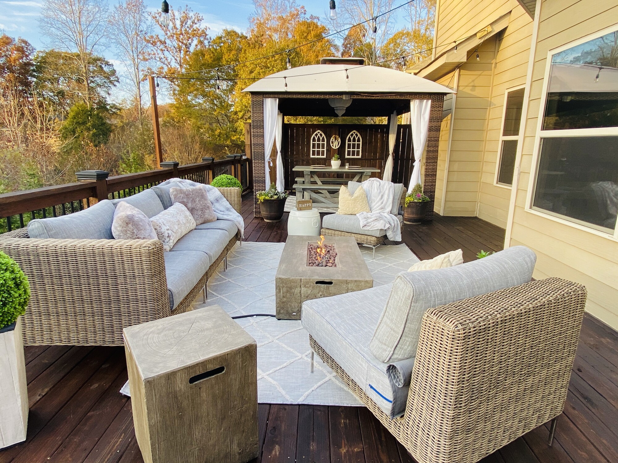 Farmhouse-Style Deck Made for Entertaining in Cumming, GA - Photo 3