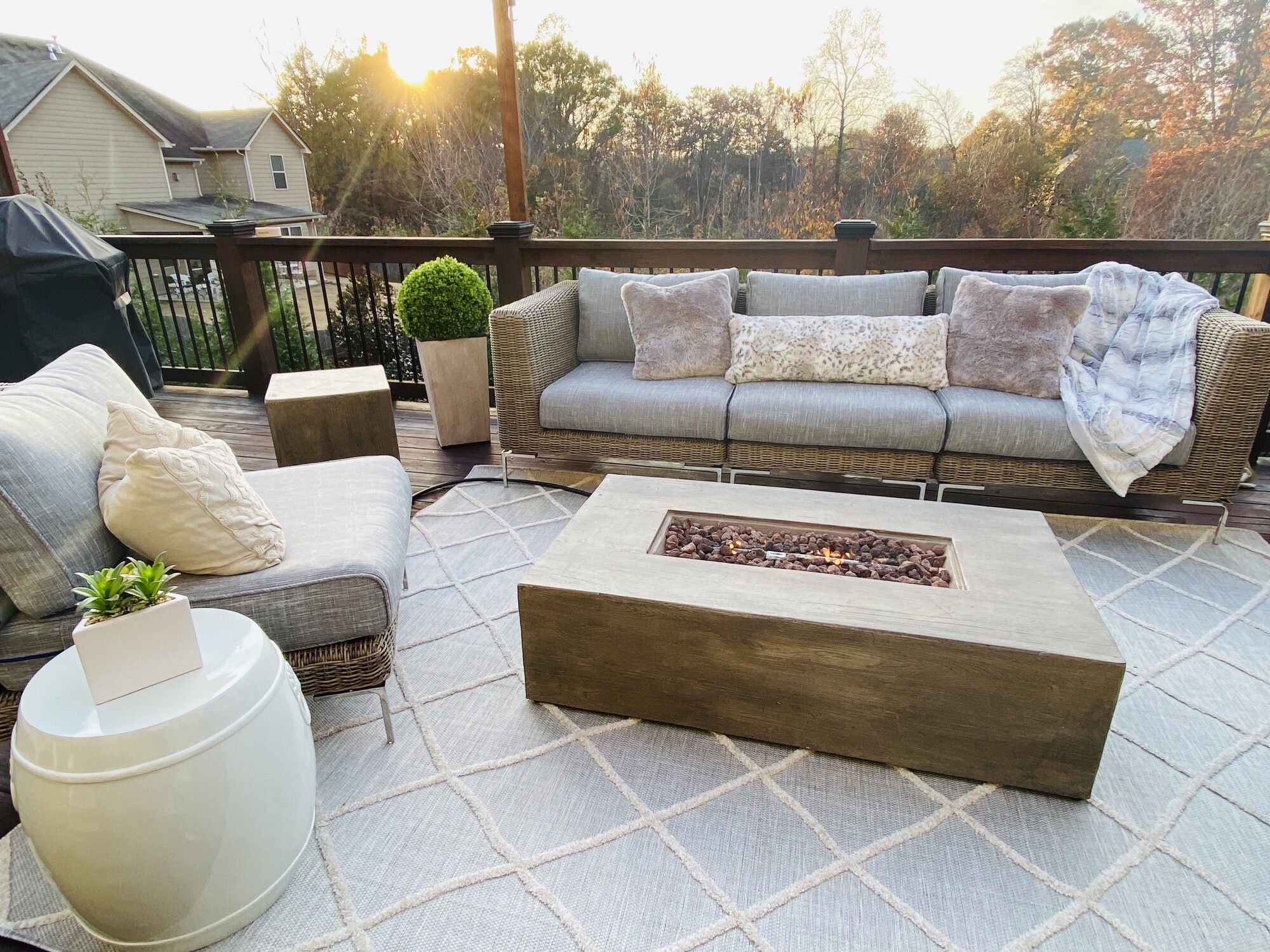 Farmhouse-Style Deck Made for Entertaining in Cumming, GA - Photo 4