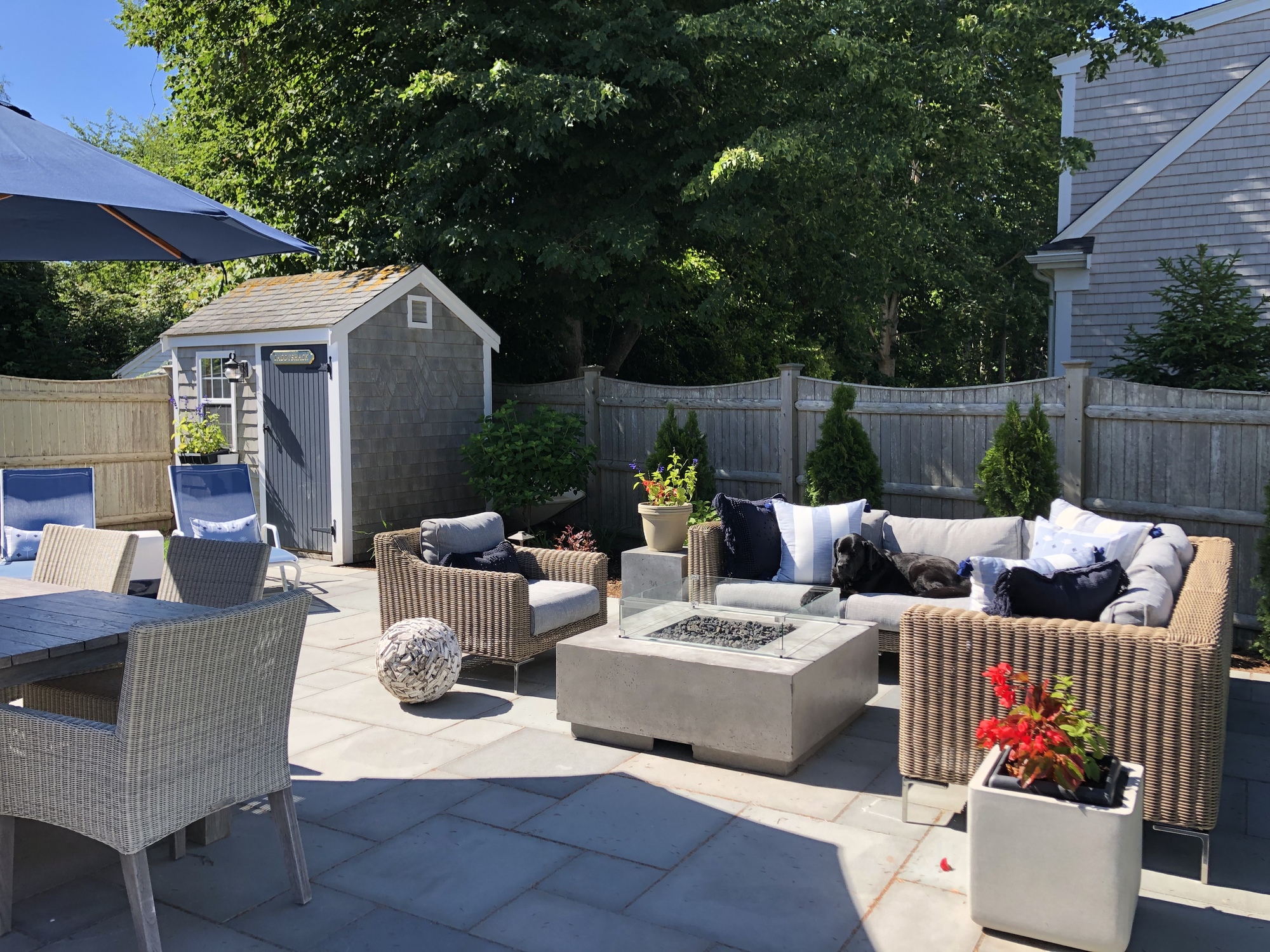 A Beachy Extended Living Room in Cape Cod - Photo 3