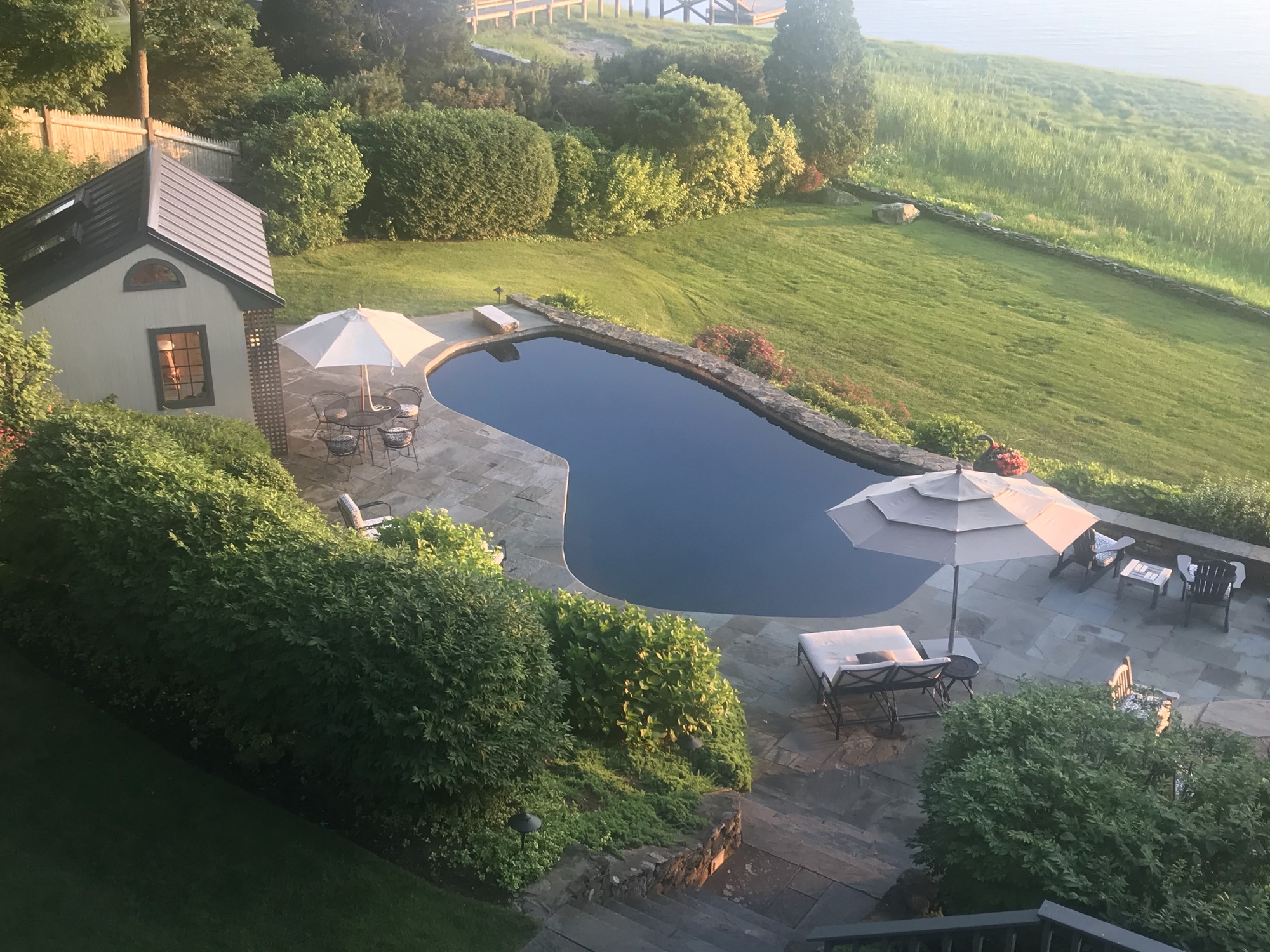 Traditional-Style Patio with Ocean Views in Duxbury, MA - Photo 10