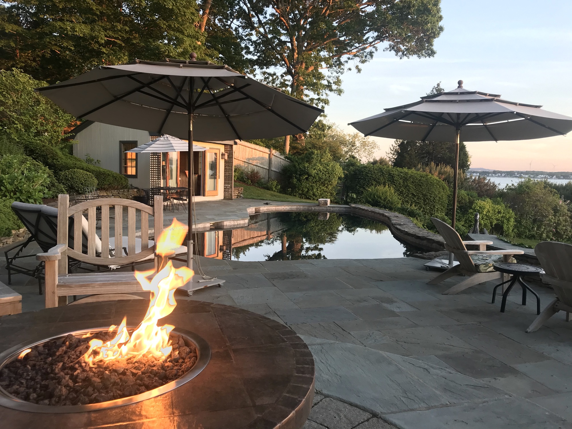 Traditional-Style Patio with Ocean Views in Duxbury, MA - Photo 11