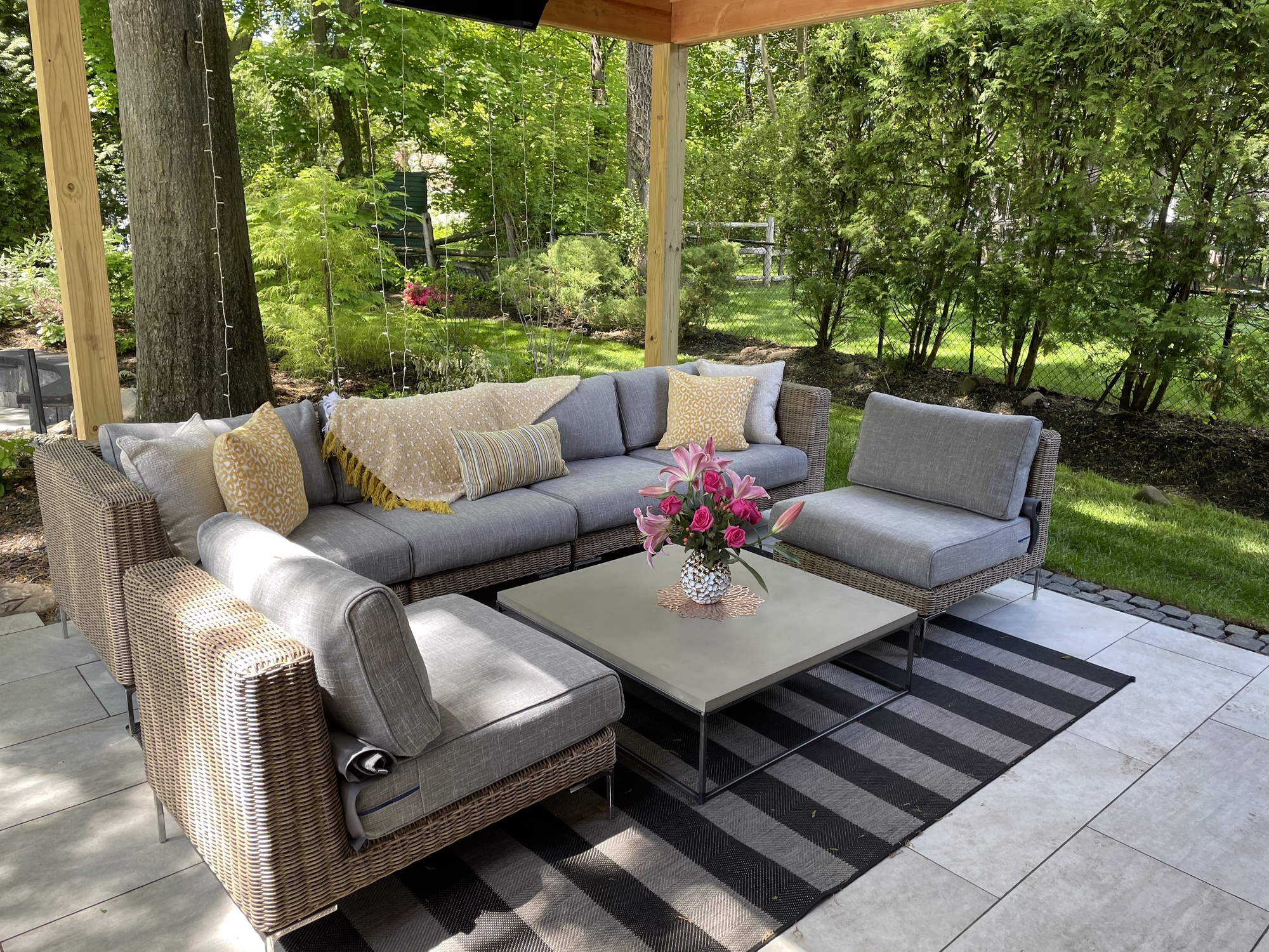 Modern Porcelain Patio in New Jersey - Photo 2