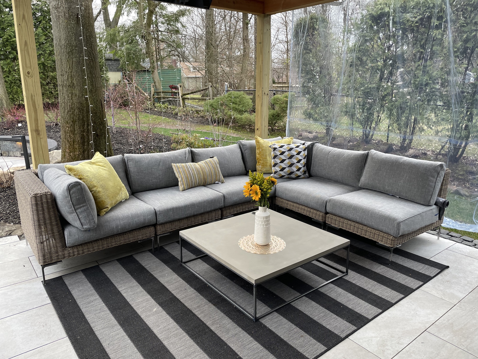 Modern Porcelain Patio in New Jersey - Photo 3