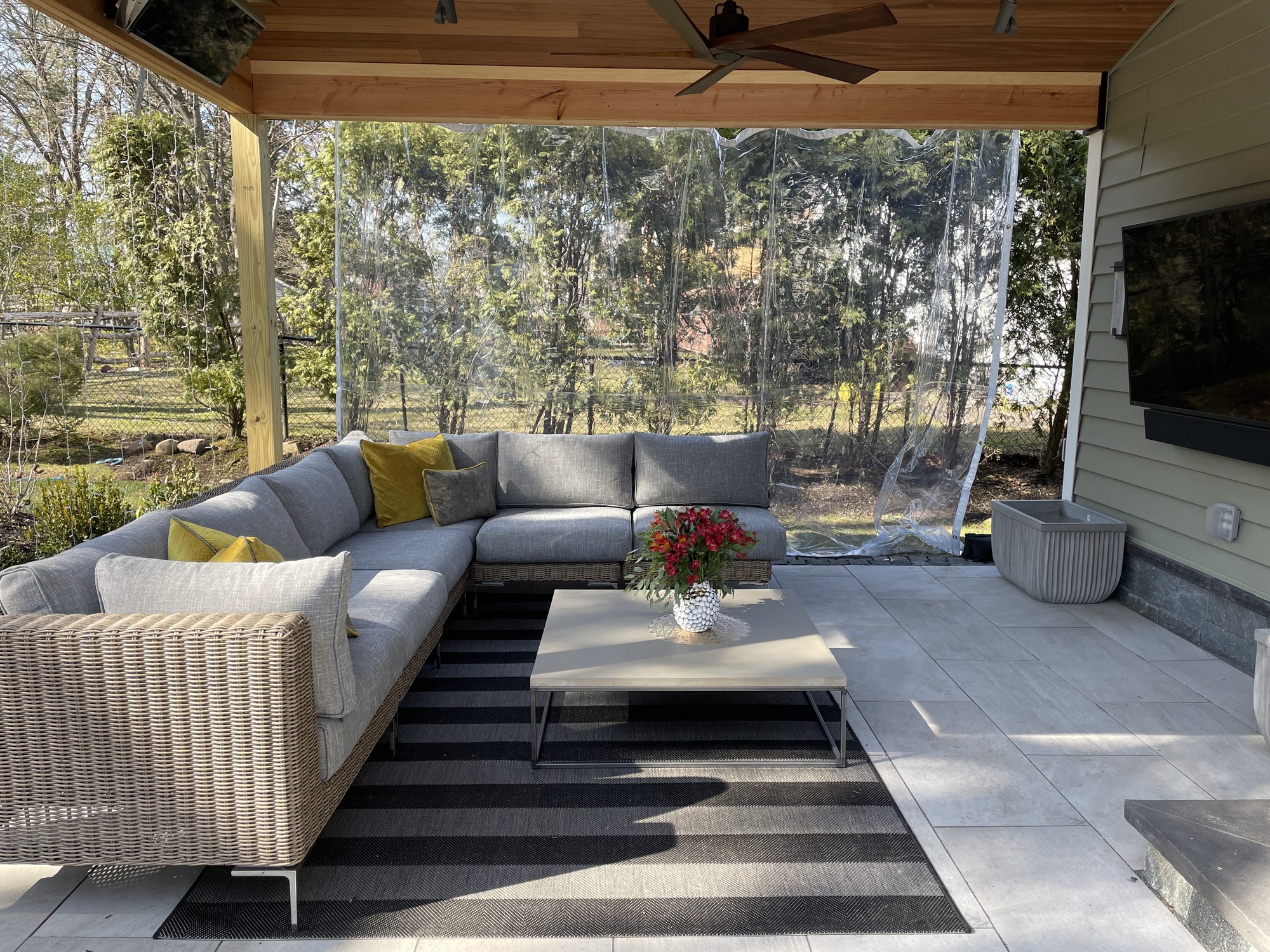 Modern Porcelain Patio in New Jersey - Photo 5