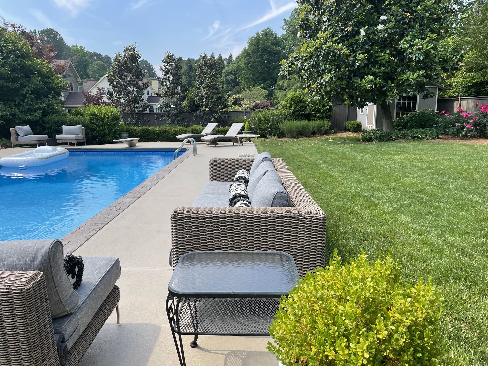 English Garden–Style Backyard in Marietta, GA - Photo 4