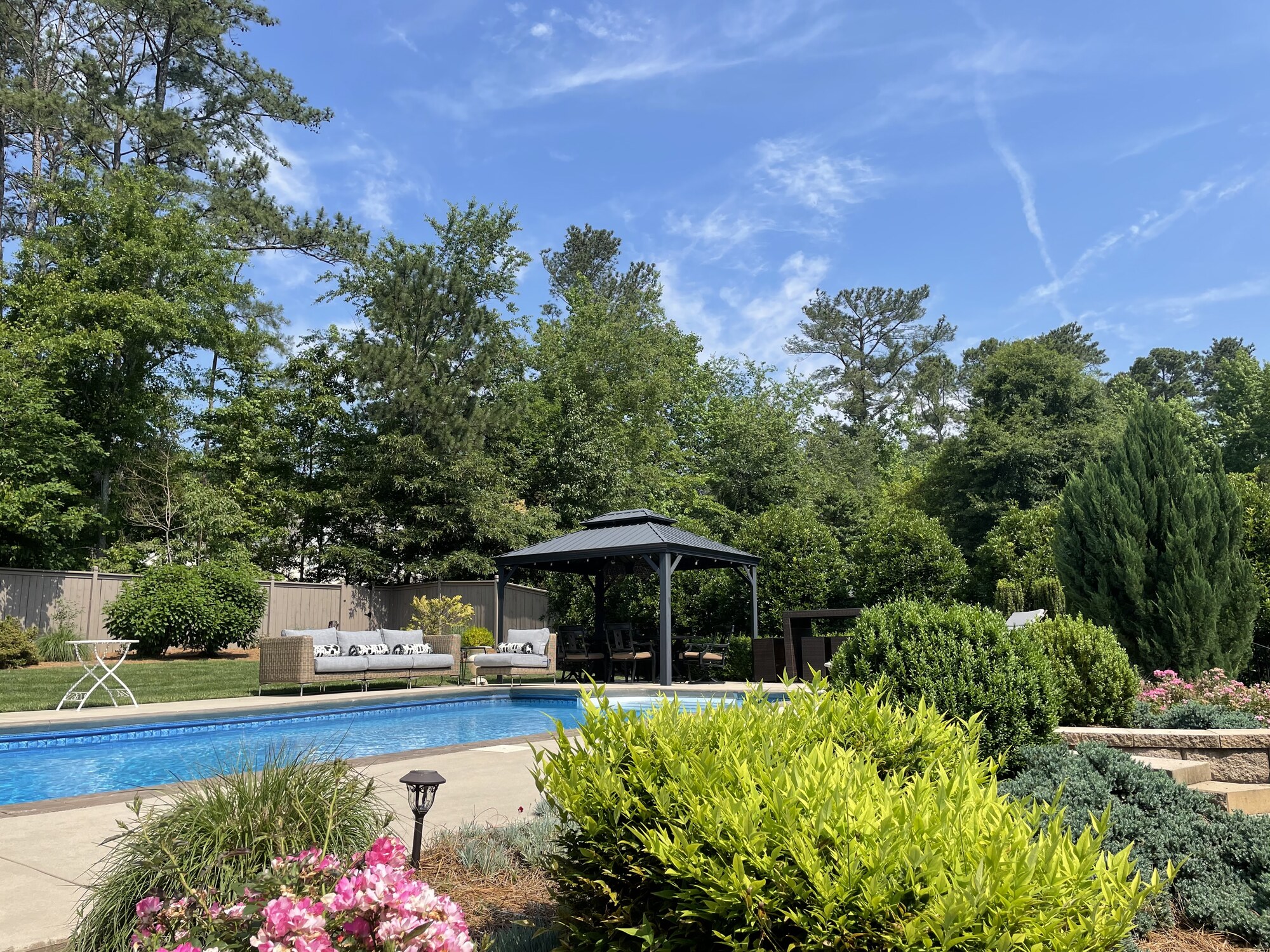 English Garden–Style Backyard in Marietta, GA - Photo 5