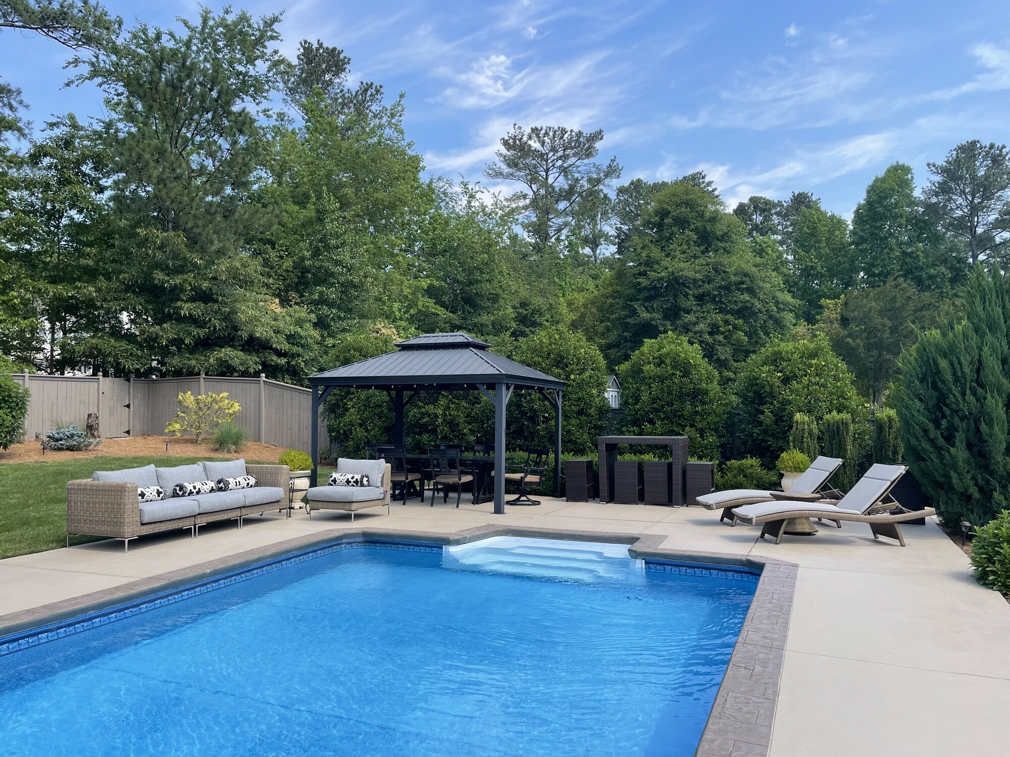 English Garden–Style Backyard in Marietta, GA - Photo 6