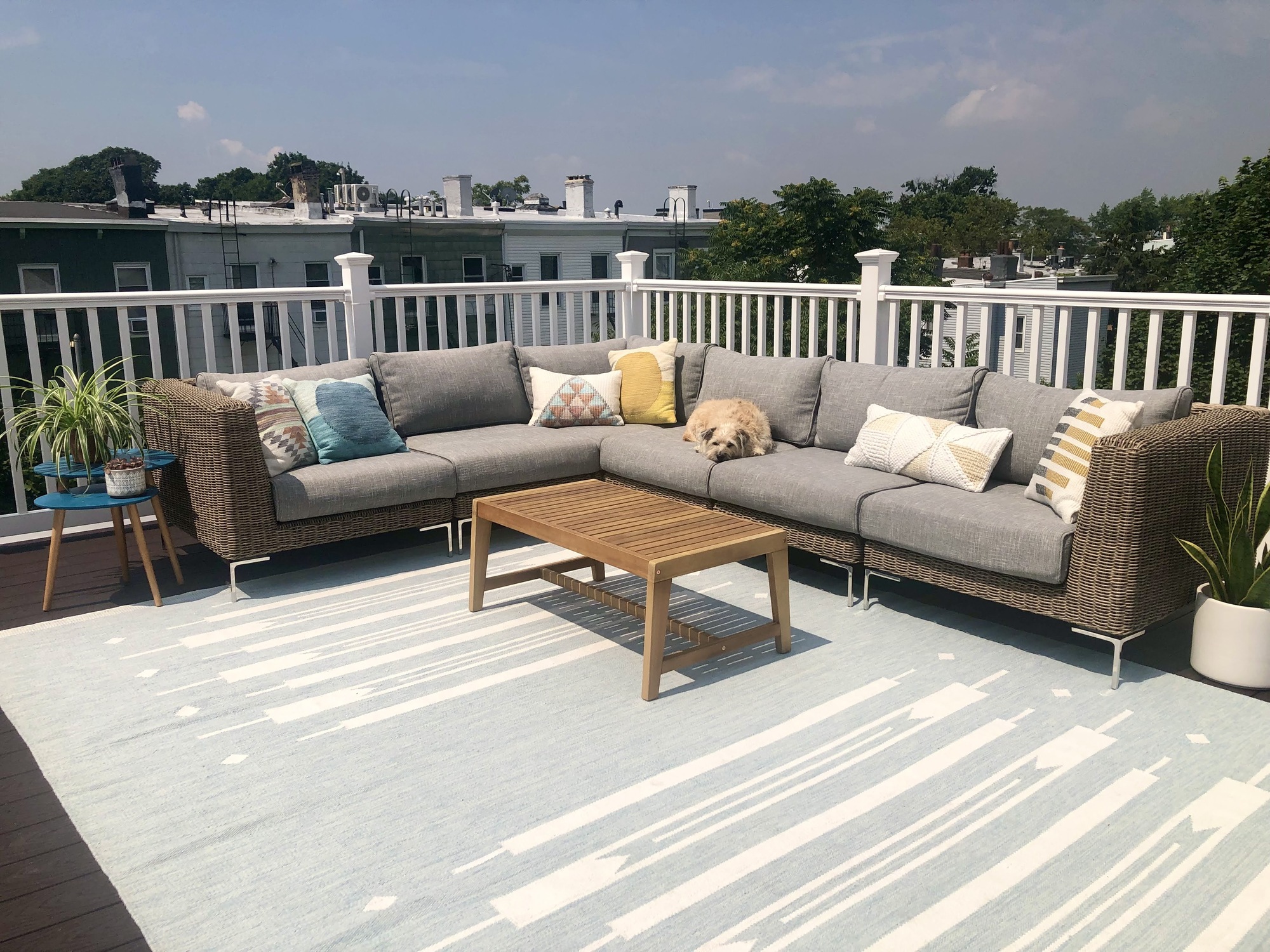 A Fun, Active Couple’s Rooftop Deck with Views of NYC - Photo 1