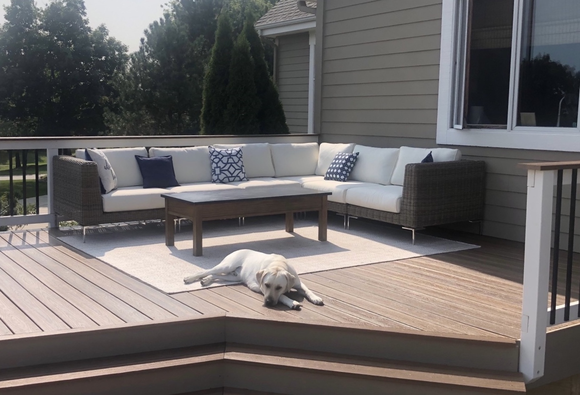 A Modern Patio on a Golf Course in Wisconsin - Photo 2