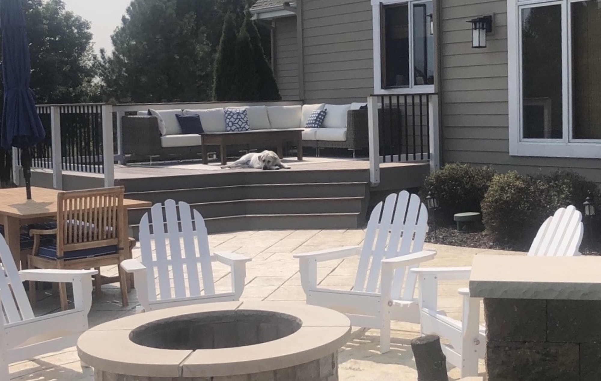 A Modern Patio on a Golf Course in Wisconsin - Photo 4