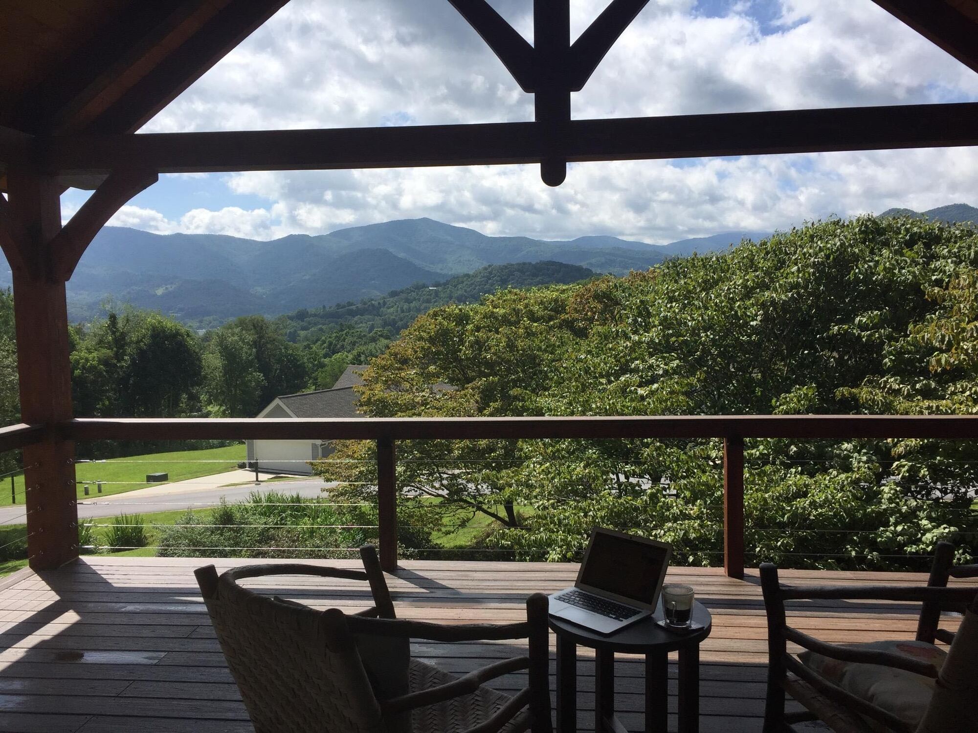 Deck with Mountain Views in Waynesville, NC - Photo 5