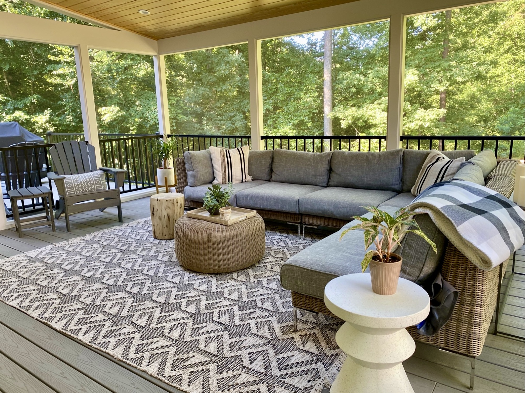 Eclectic Outdoor Living Room in North Carolina - Main photo of Outer furniture showroom in Cary, NC