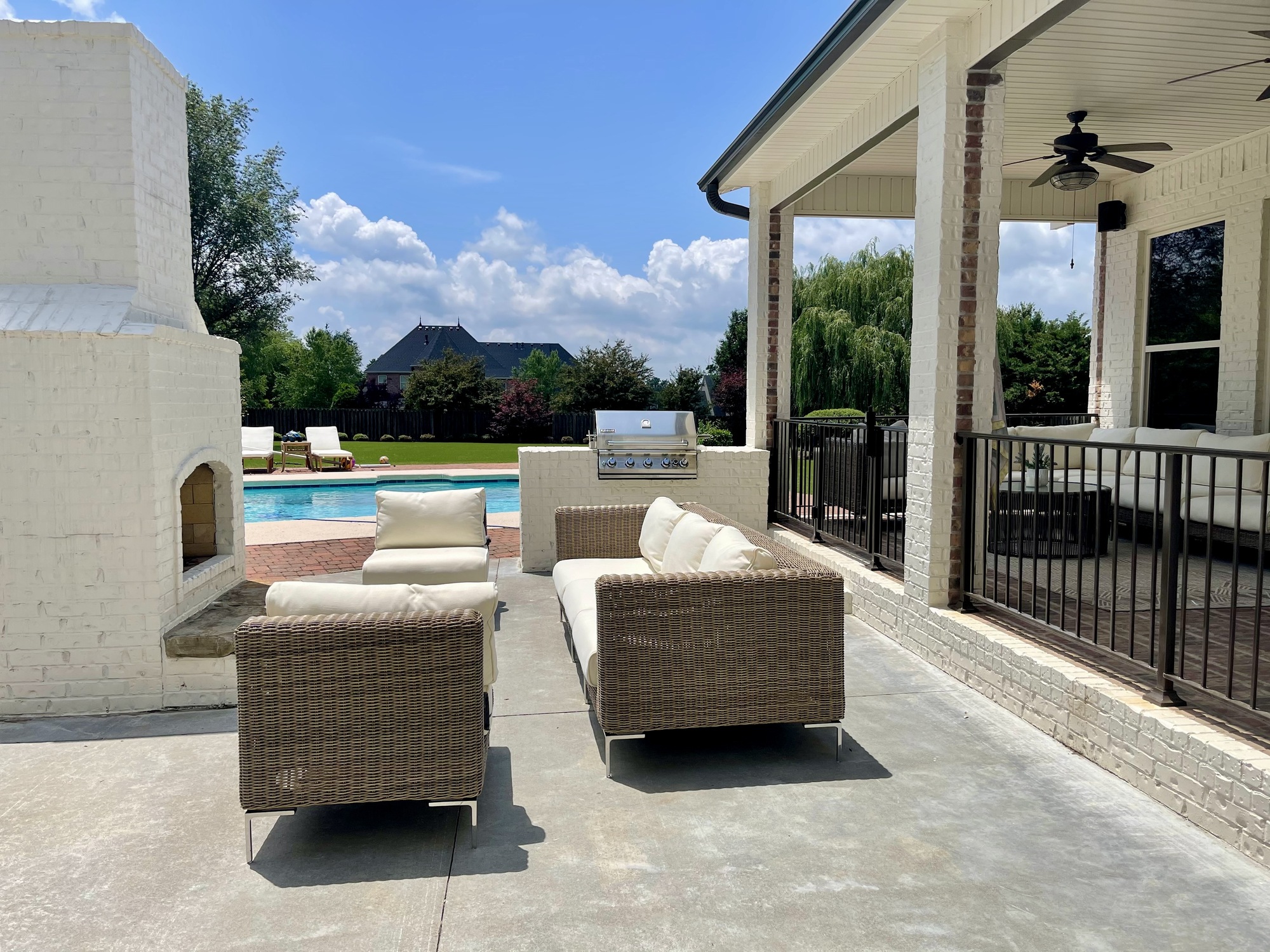 A Sports Loving Family’s Arkansas Patios - Photo 1
