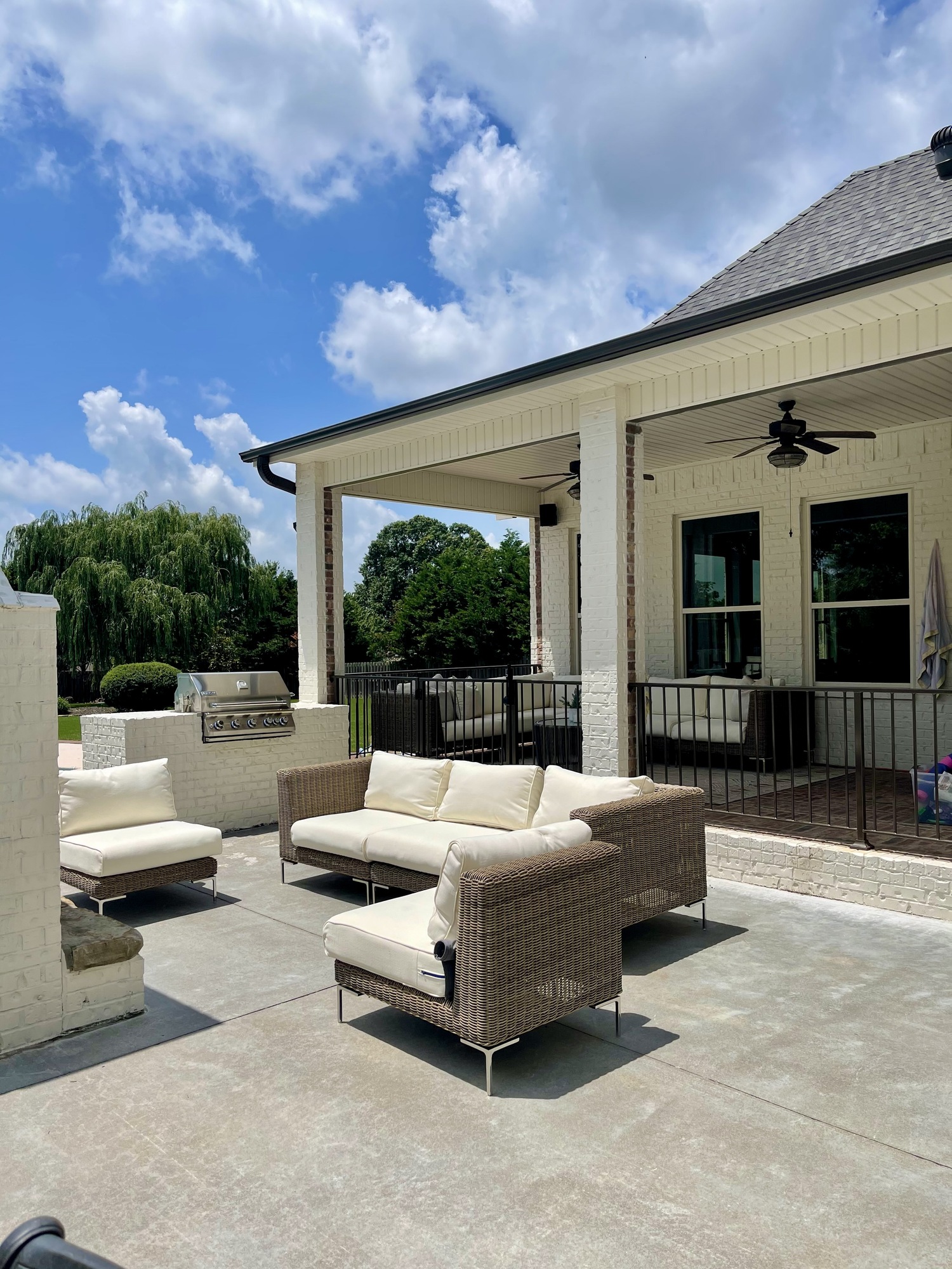 A Sports Loving Family’s Arkansas Patios - Photo 3