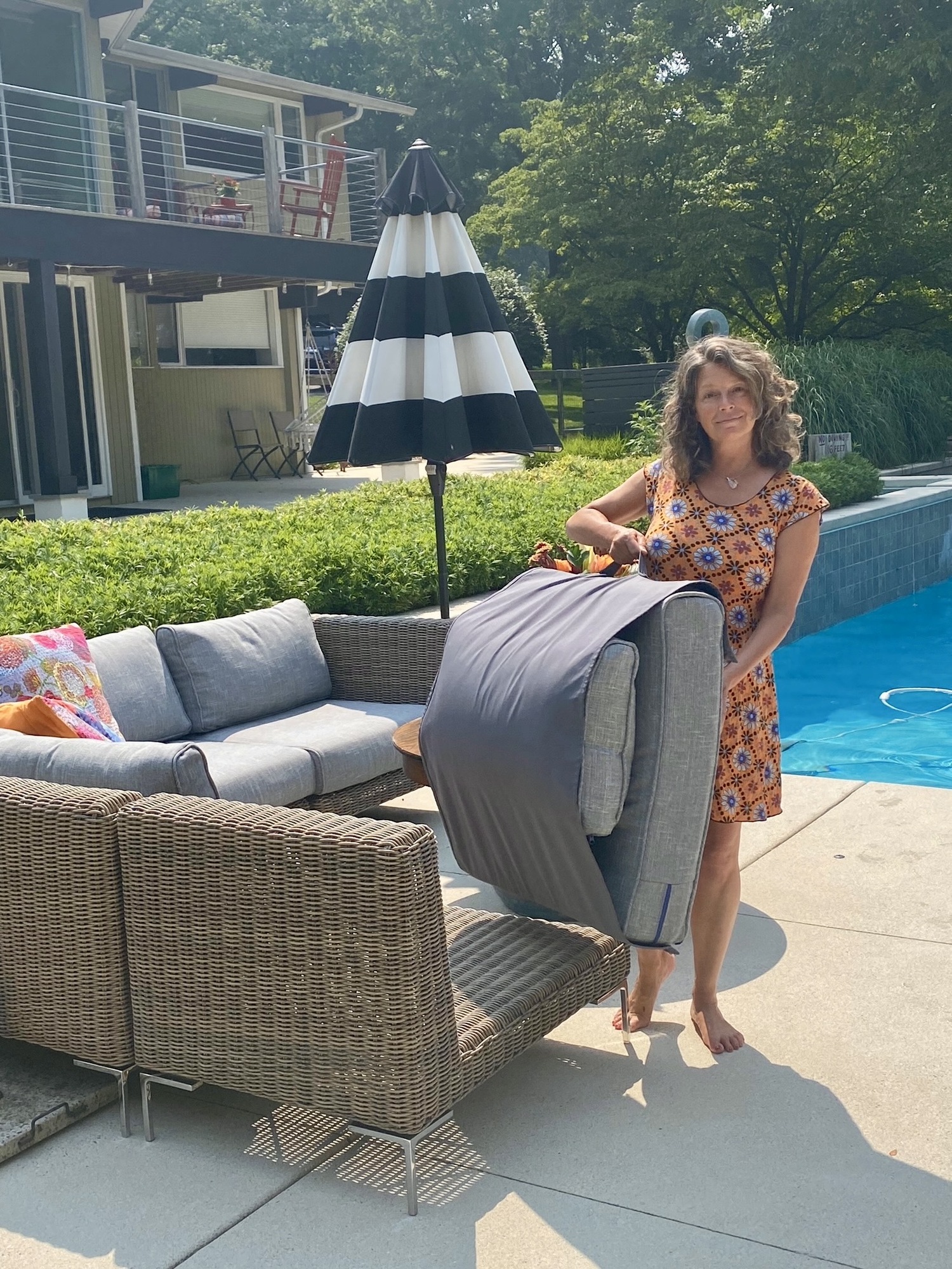 Lush Wooded Backyard with In-Ground Pool - Photo 7