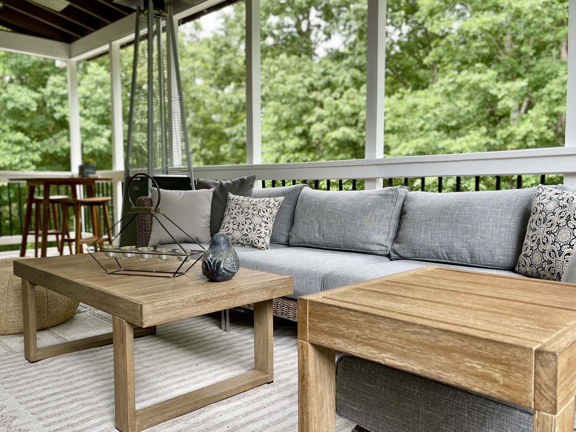 A Tennis Lover’s Mid-Century–Style Poolside Deck in Legacy Park - Photo 1