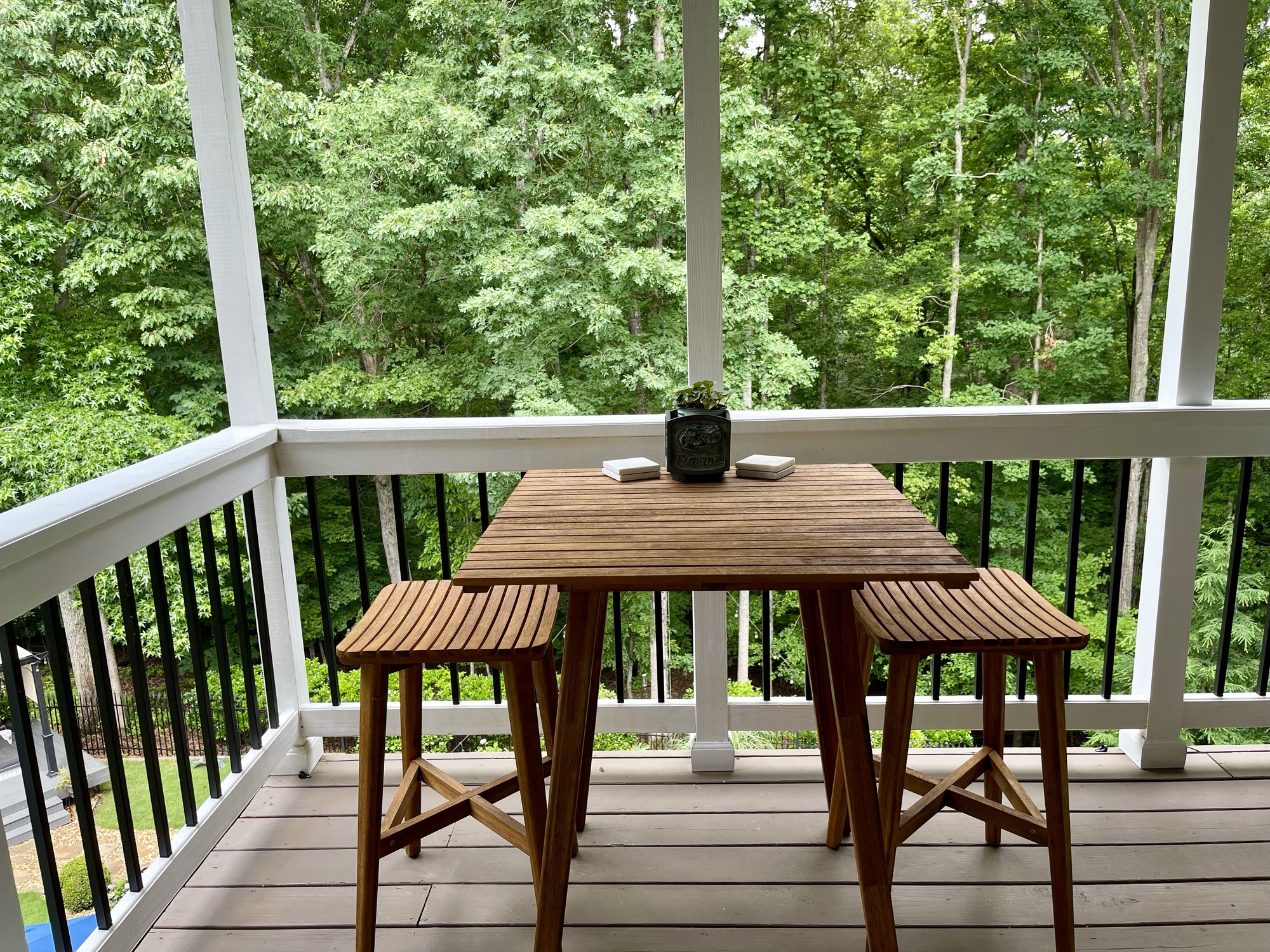 A Tennis Lover’s Mid-Century–Style Poolside Deck in Legacy Park - Photo 8