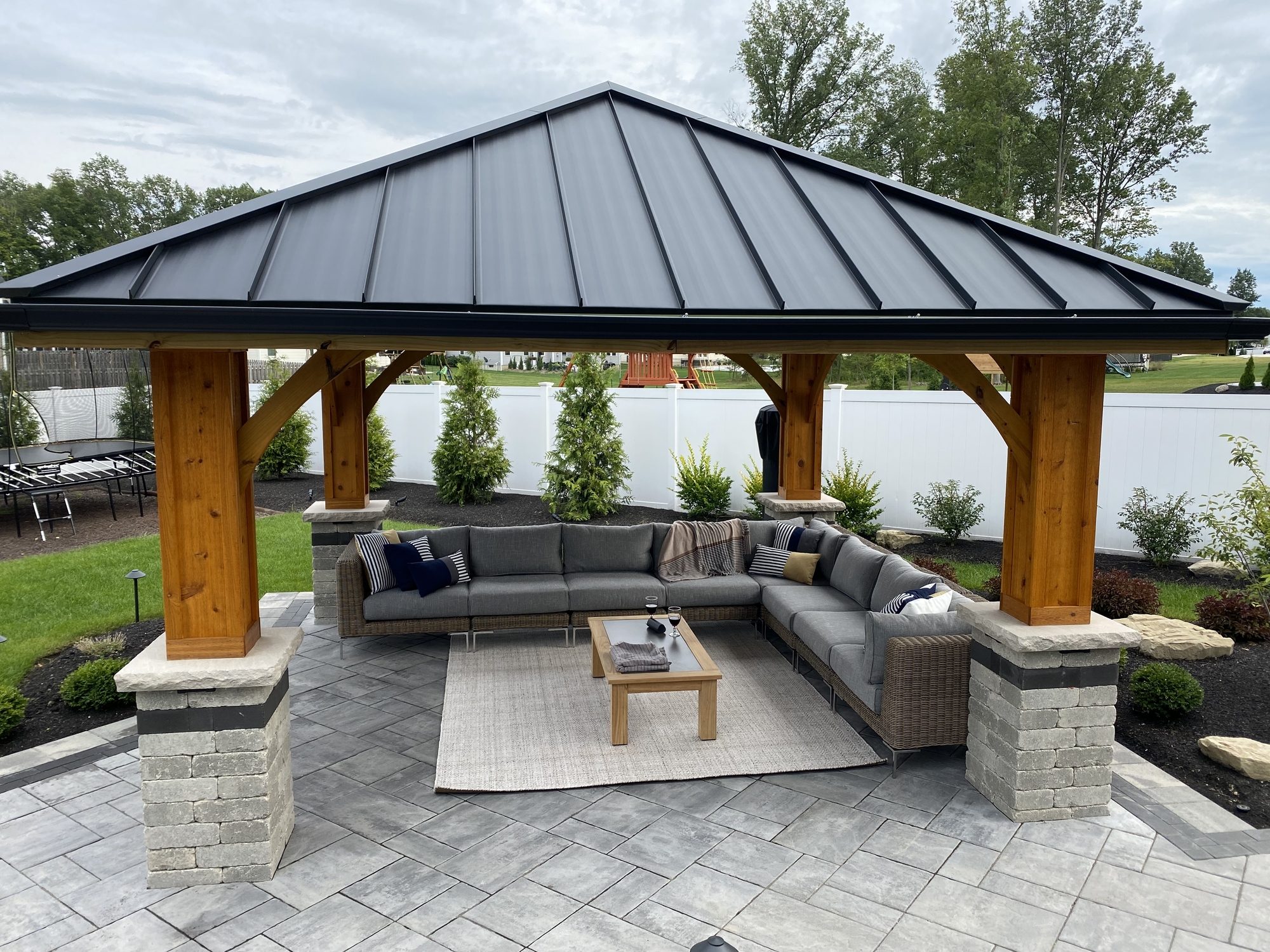 A Family’s Calming Covered Pavilion in Avon, OH - Photo 1