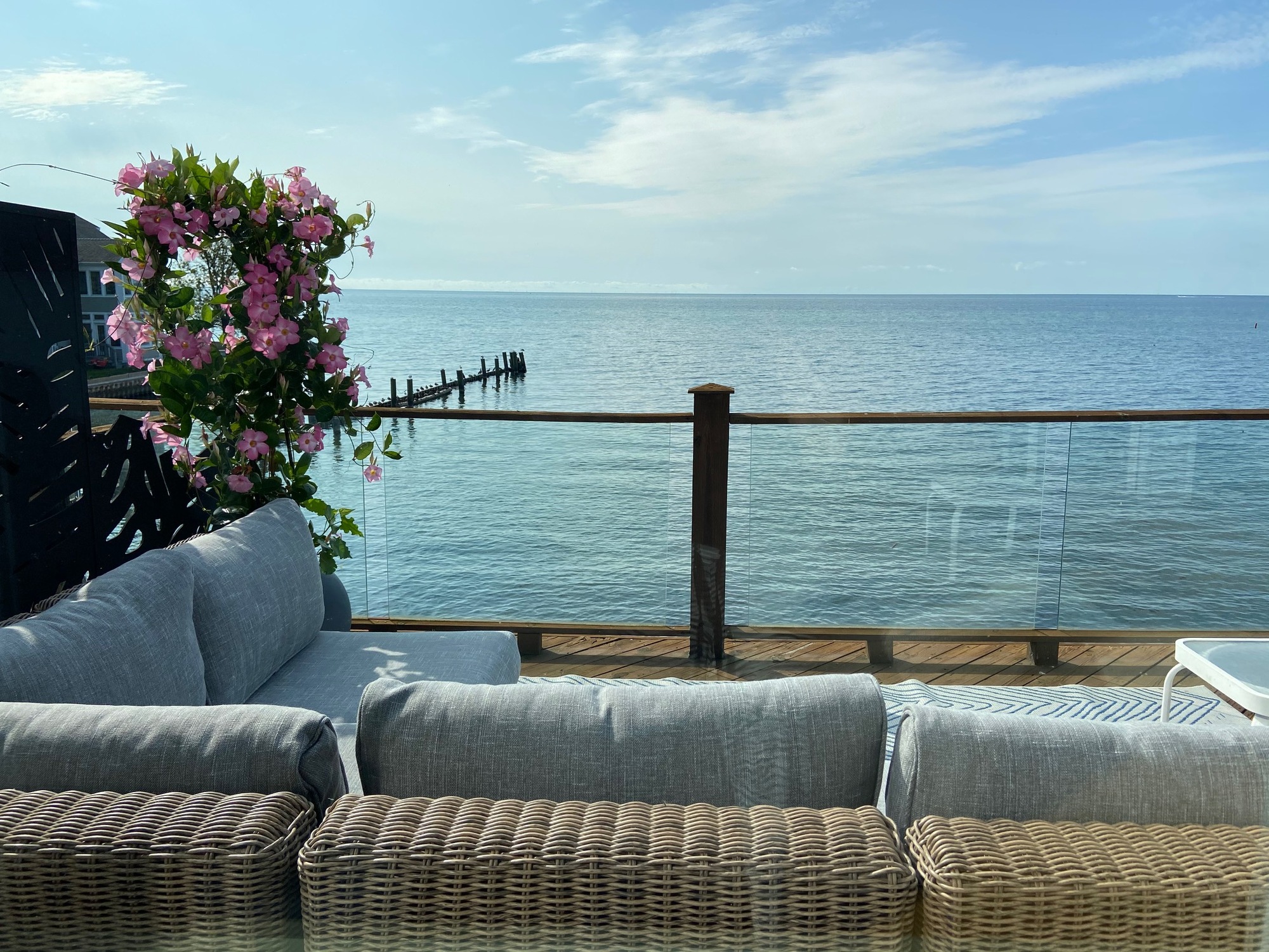 A Sunny Glass-Encased Deck On Lake St. Clair - Photo 2