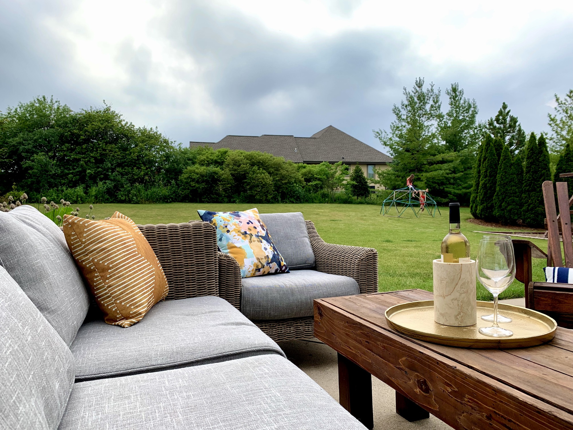 A Busy Family’s Cozy Kid-Friendly Backyard - Photo 11