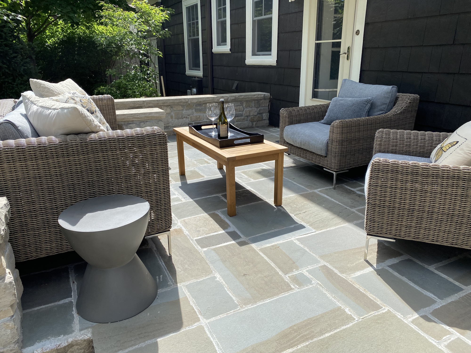 Wicker Loveseat + 2 Armchairs in Lincoln, NE - Photo 4