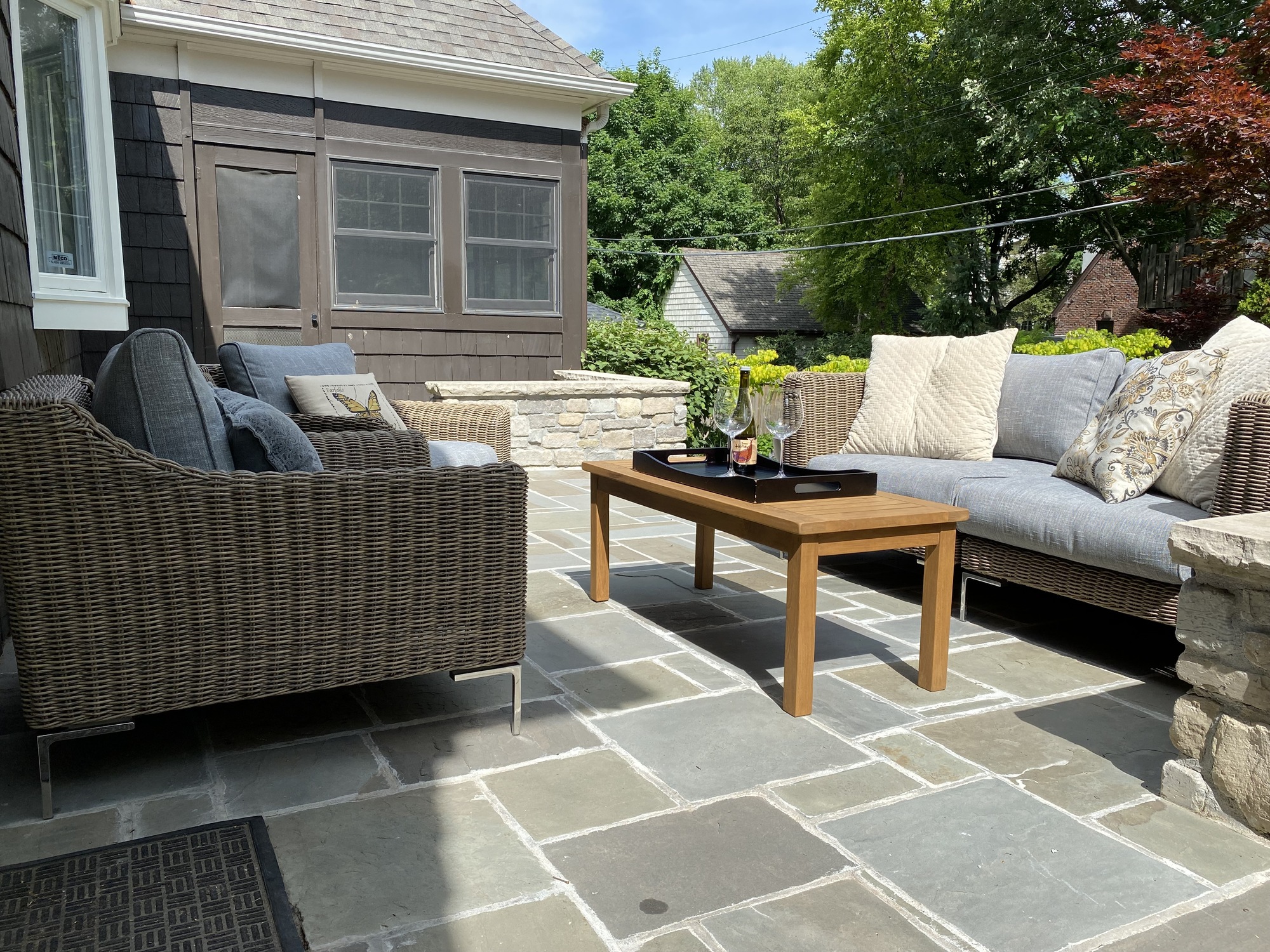 Wicker Loveseat + 2 Armchairs in Lincoln, NE - Photo 8