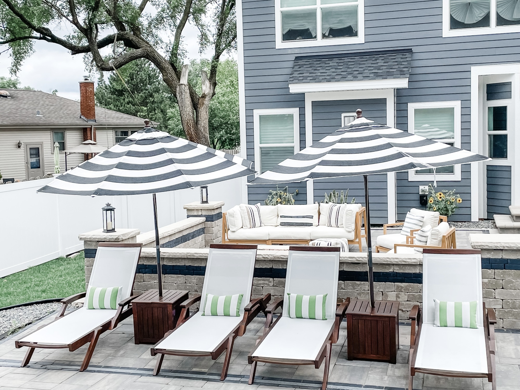 A Social Family’s Rustic Stone Patio in Illinois - Photo 3