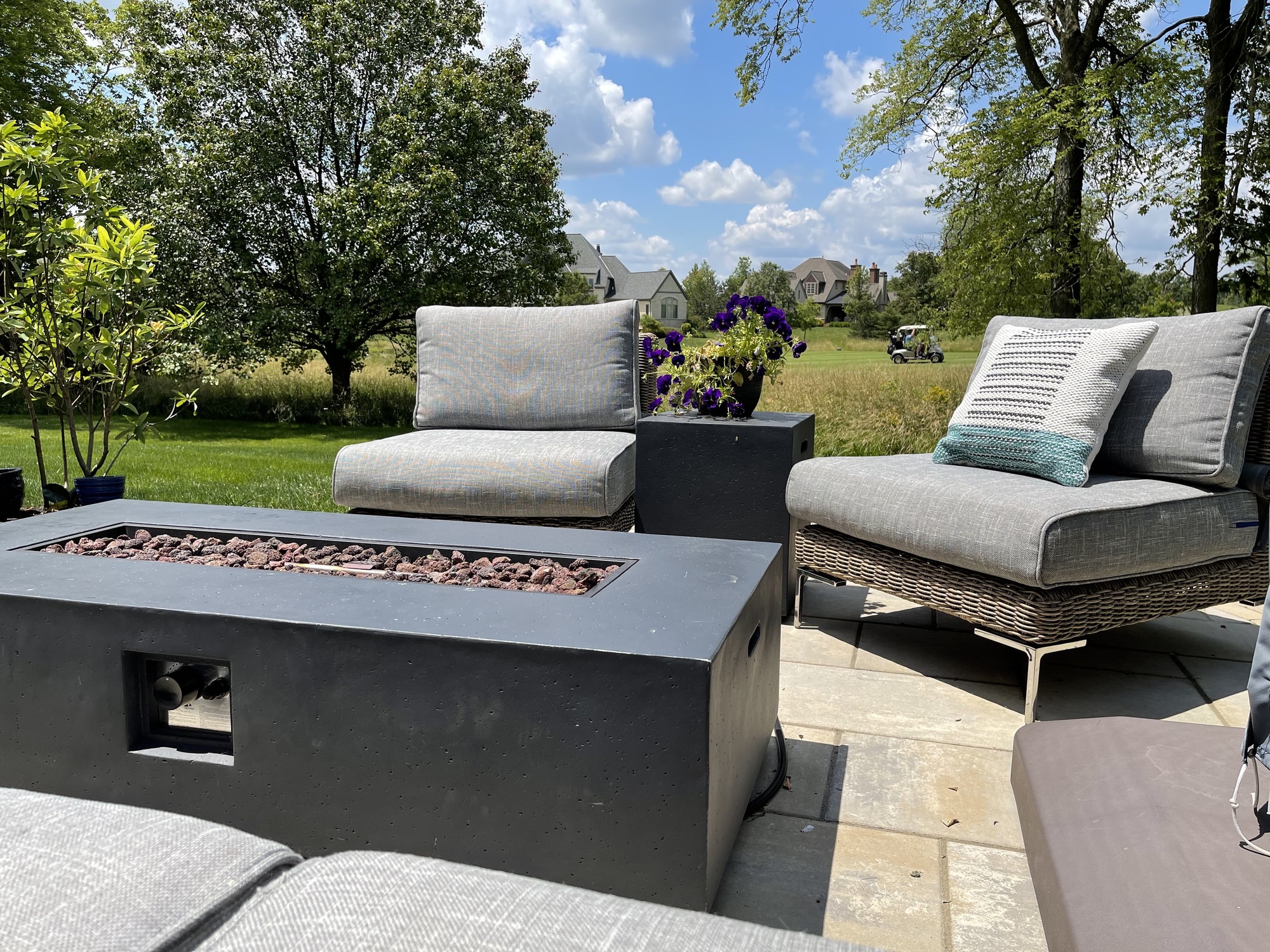 A Multi-Level Patio on a Golf Course - Gallery photo 5 of 9