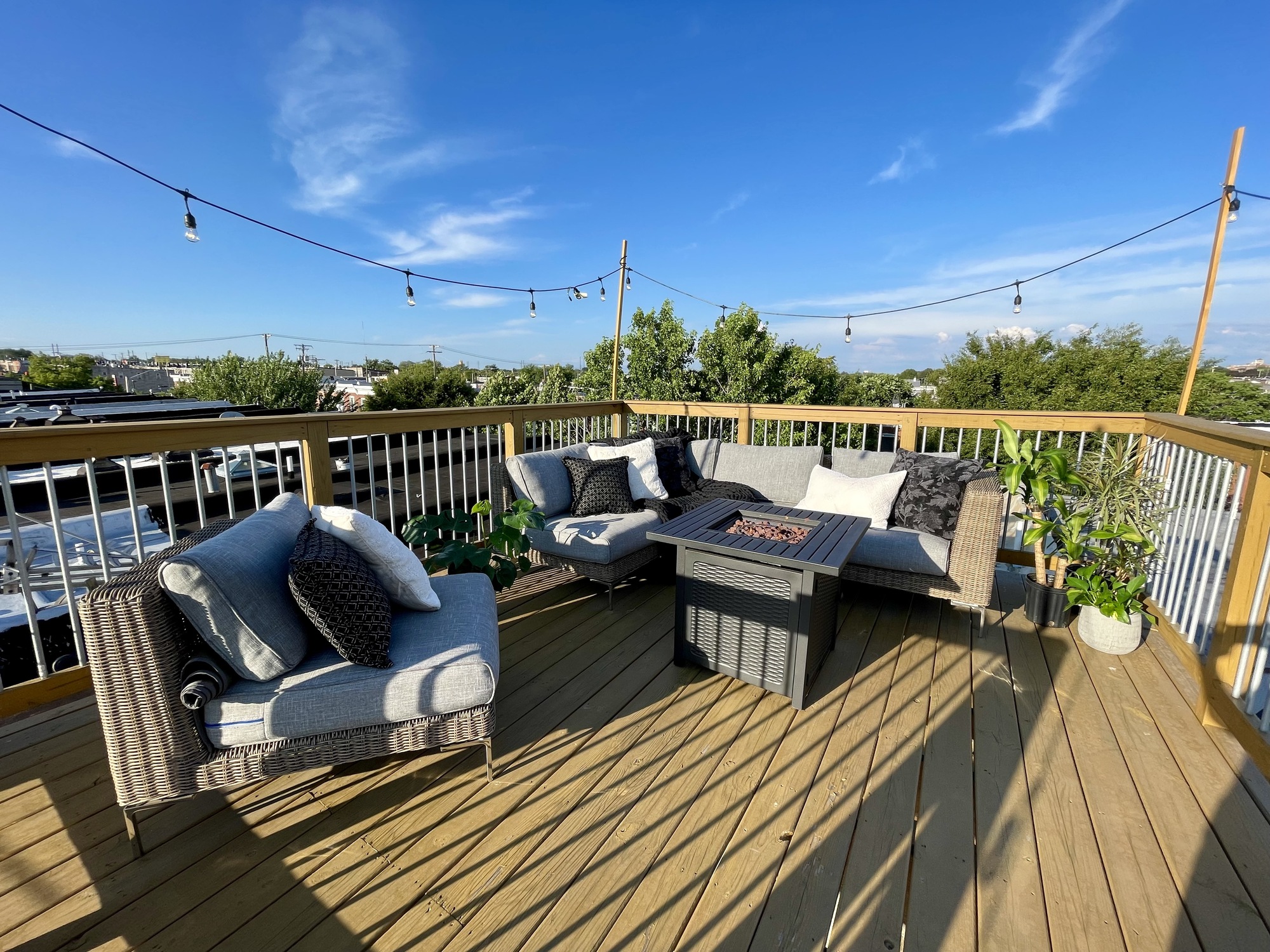 A Modern Rooftop Deck with Views of Baltimore City - Photo 1