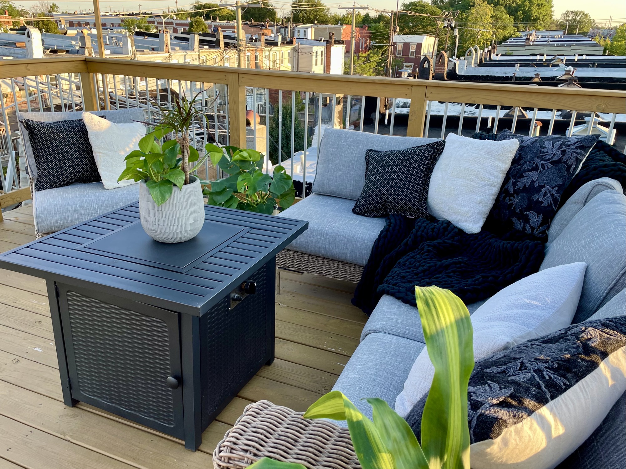 A Modern Rooftop Deck with Views of Baltimore City - Photo 5