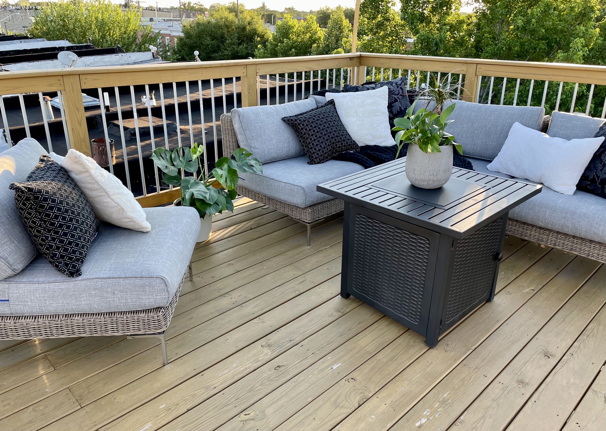 A Modern Rooftop Deck with Views of Baltimore City - Photo 7