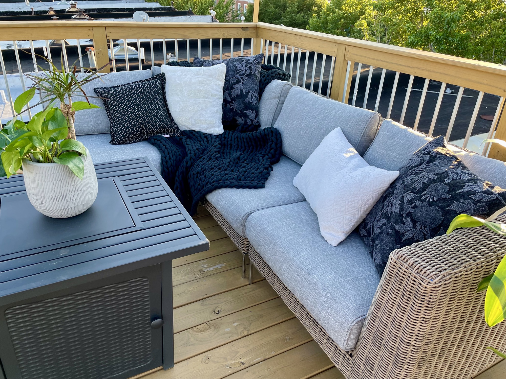 A Modern Rooftop Deck with Views of Baltimore City - Photo 9