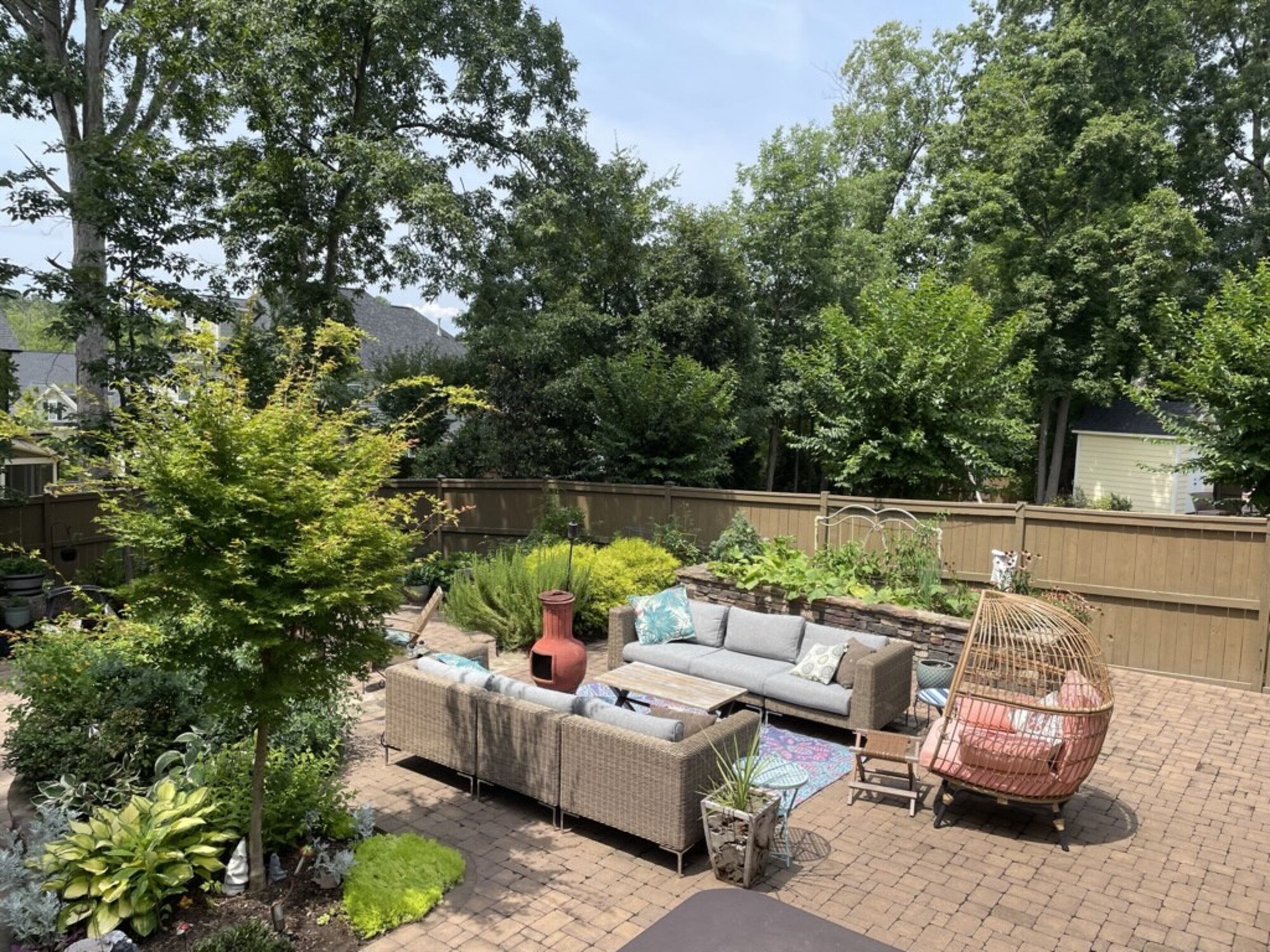 An Outdoorsy Family’s Lush, Nature-Filled Backyard in Holly Springs, NC - Photo 3