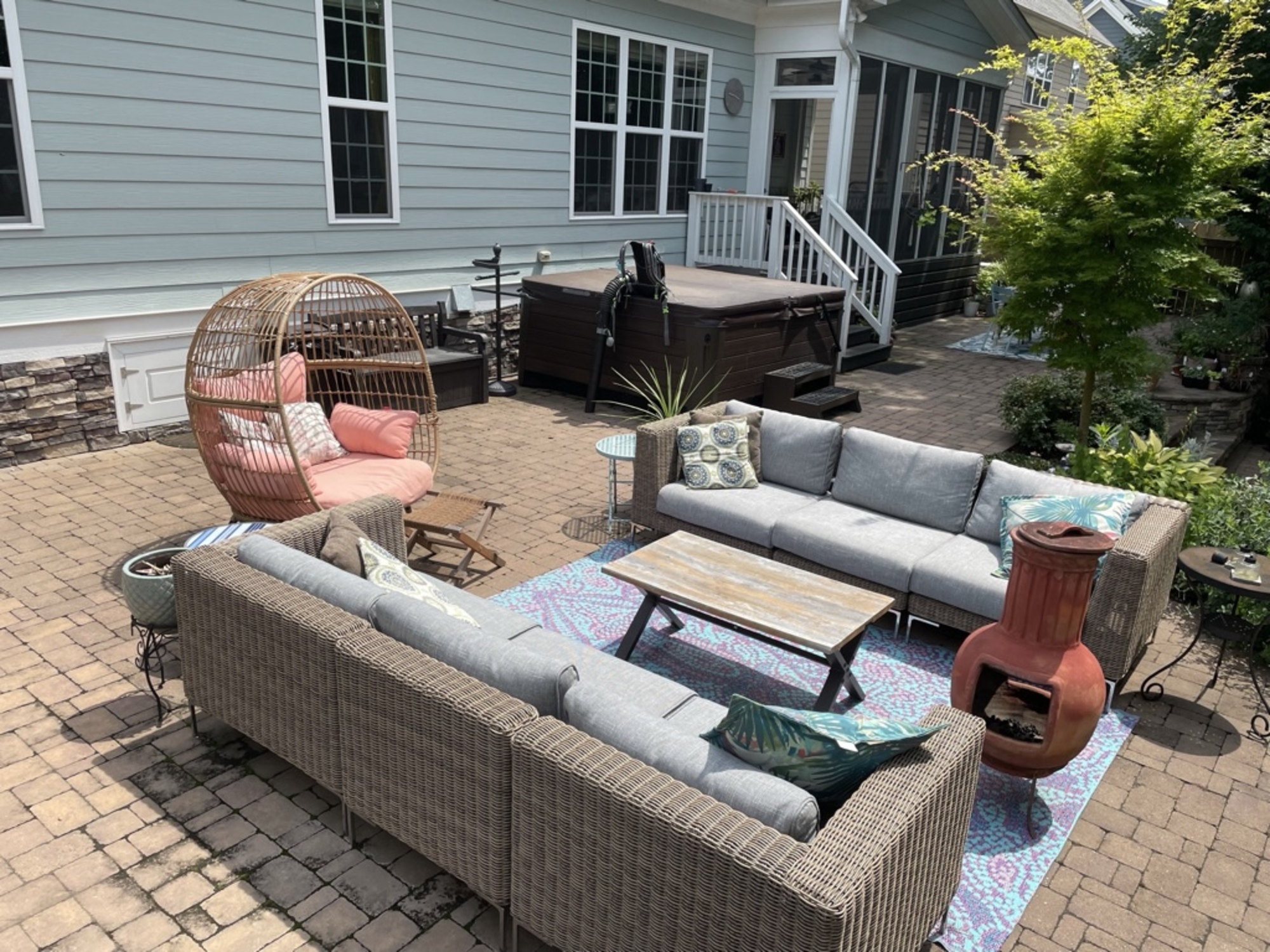 An Outdoorsy Family’s Lush, Nature-Filled Backyard in Holly Springs, NC - Photo 4