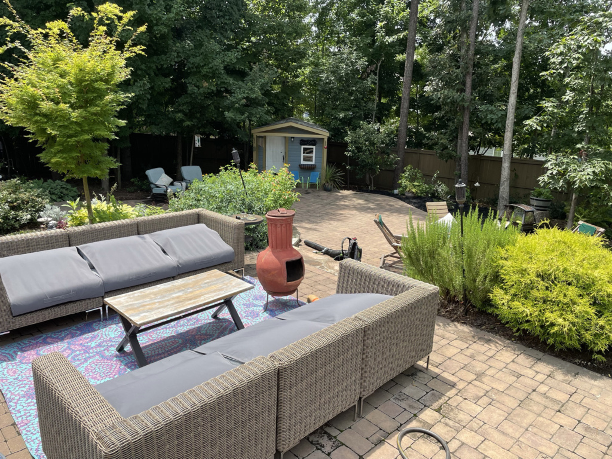 An Outdoorsy Family’s Lush, Nature-Filled Backyard in Holly Springs, NC - Photo 5