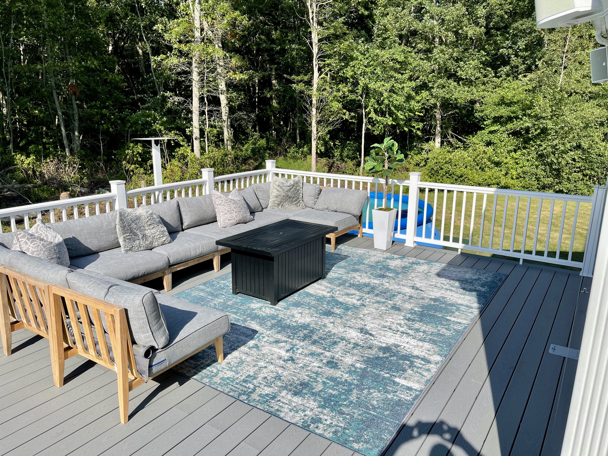 A Drummer Dad’s Multi-Level Outdoor Deck & Stage - Photo 2