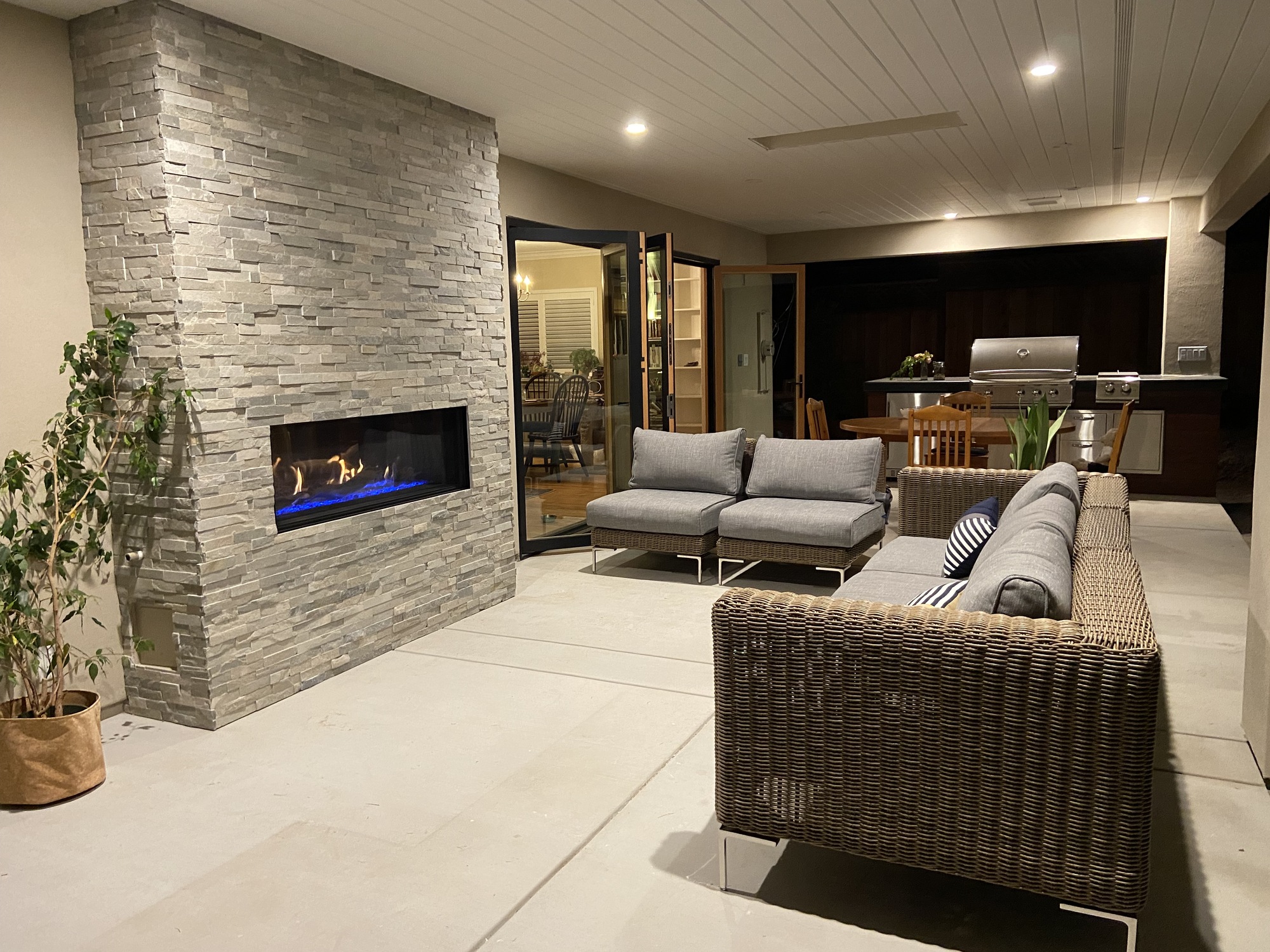 Warm by the Fire at This Sunnyvale Covered Patio - Photo 1