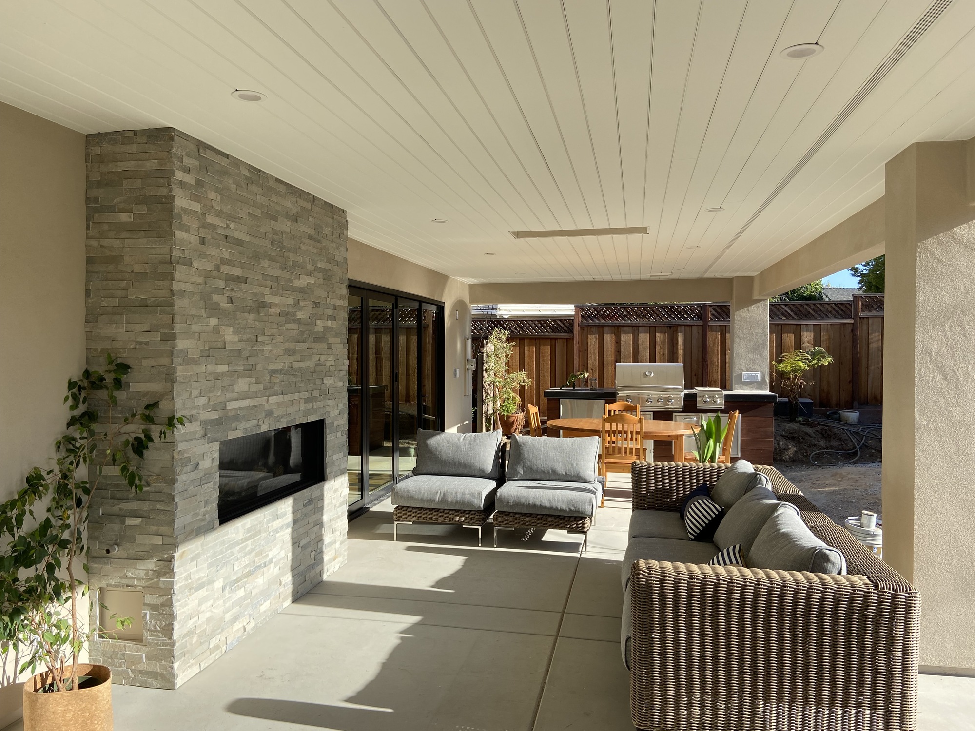Warm by the Fire at This Sunnyvale Covered Patio - Photo 2