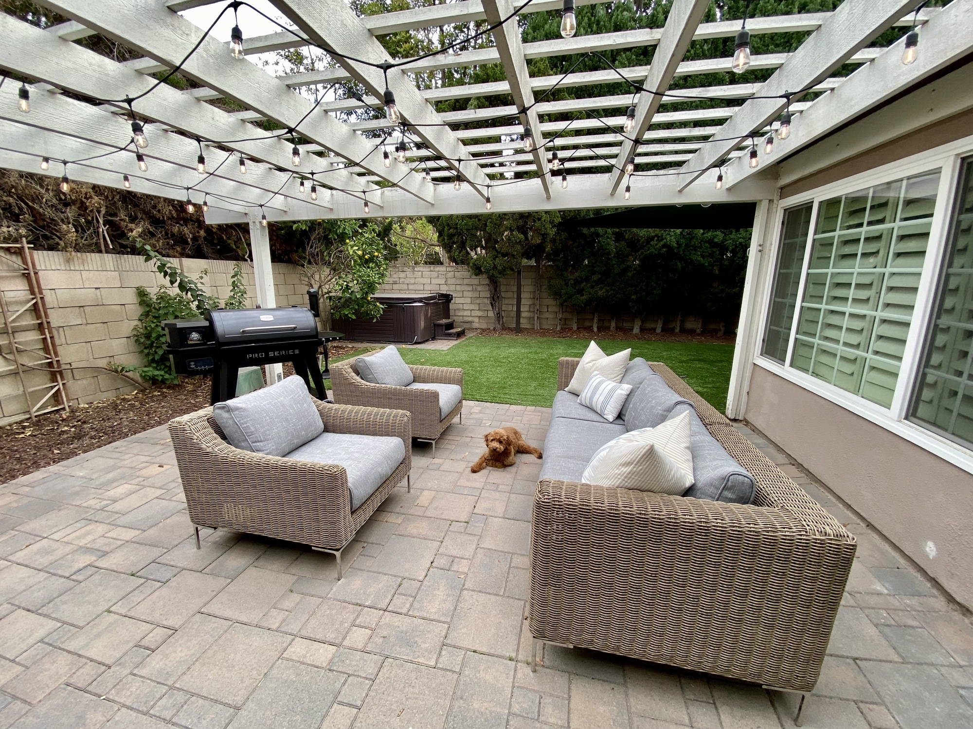 A Work-From-Home Couple’s Eclectic Backyard - Photo 1