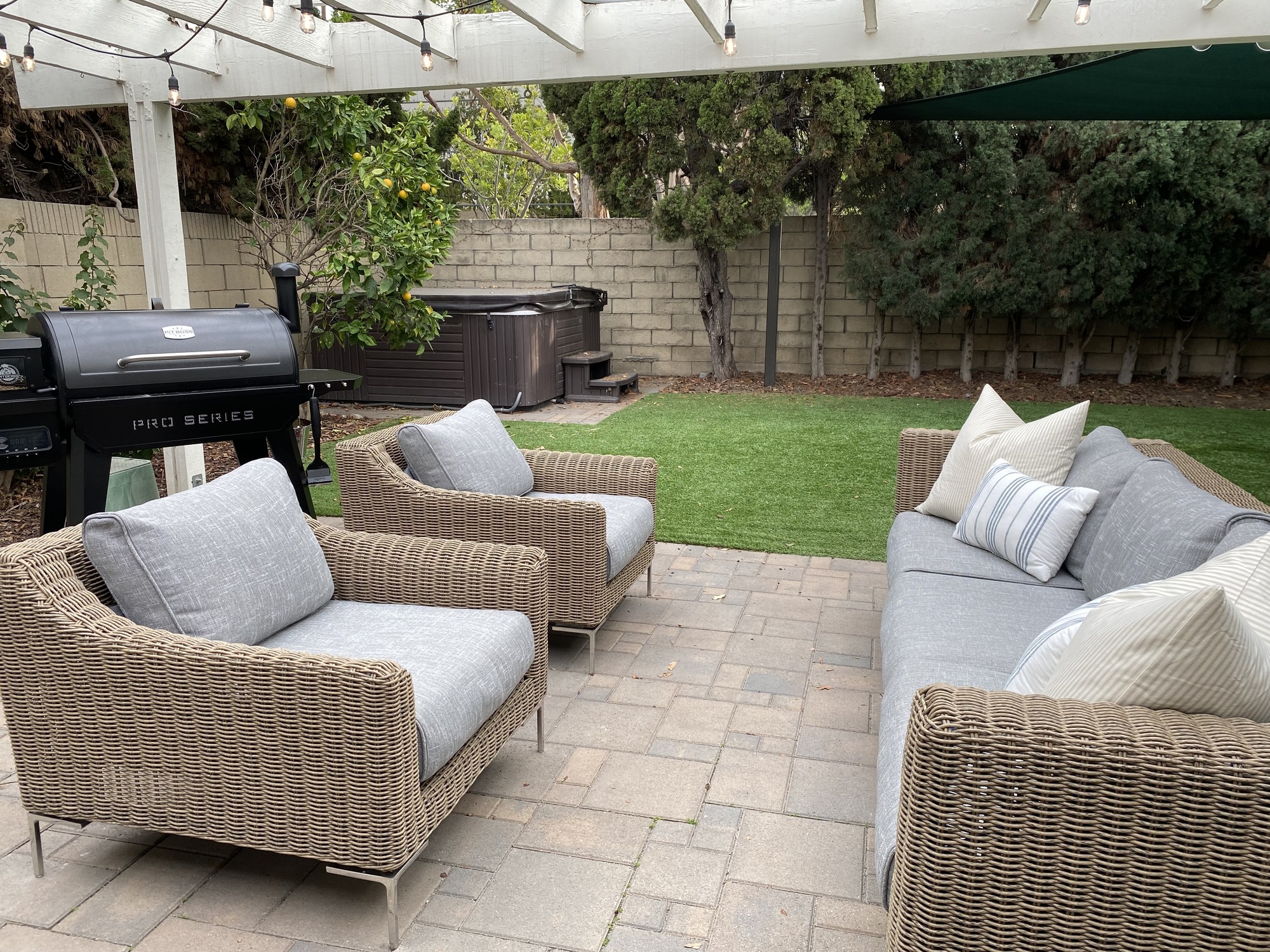 A Work-From-Home Couple’s Eclectic Backyard - Photo 4