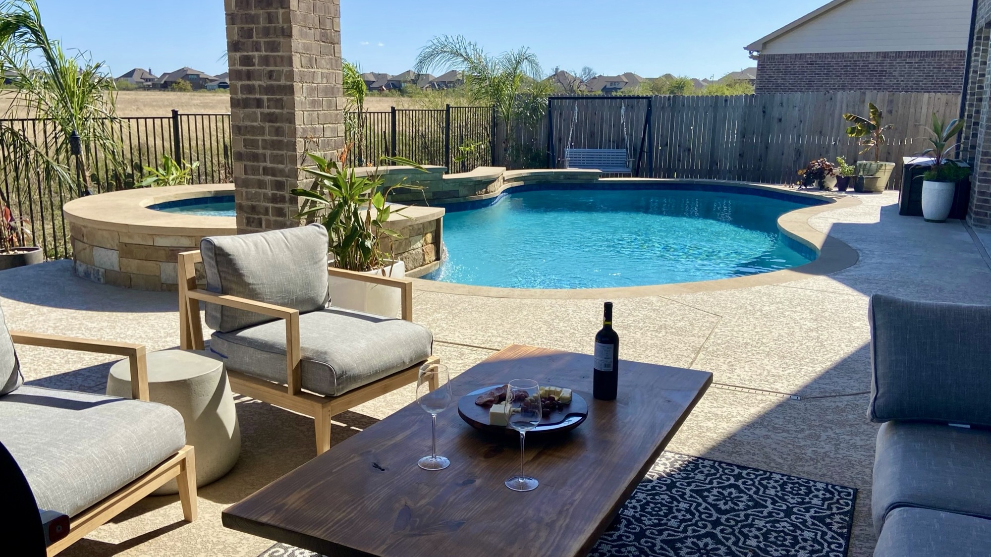 A Comfy Pasture-Adjacent Patio in Texas - Photo 2