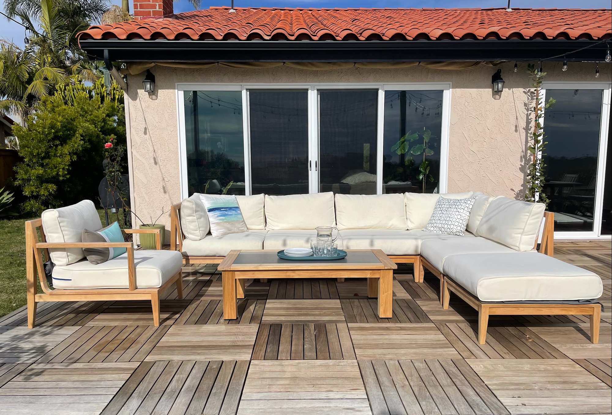 Backyard with Lagoon and Ocean Views - Photo 1