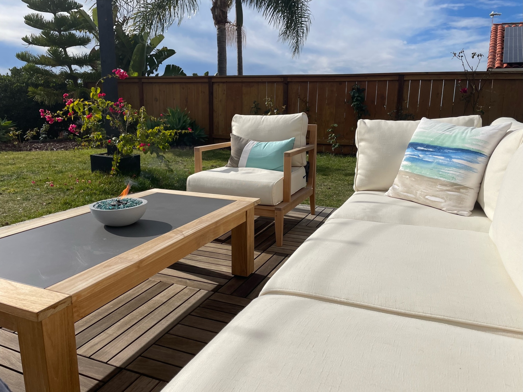 Backyard with Lagoon and Ocean Views - Photo 4