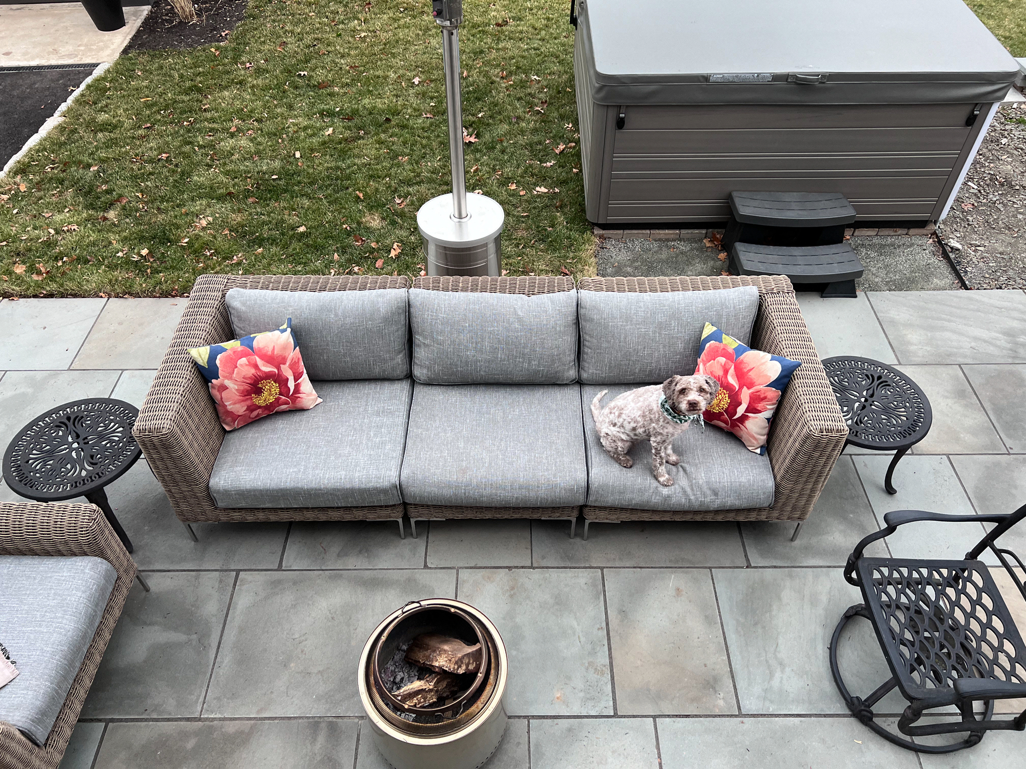 A Newly Renovated Patio With a Hot Tub in Westfield, NJ - Photo 3