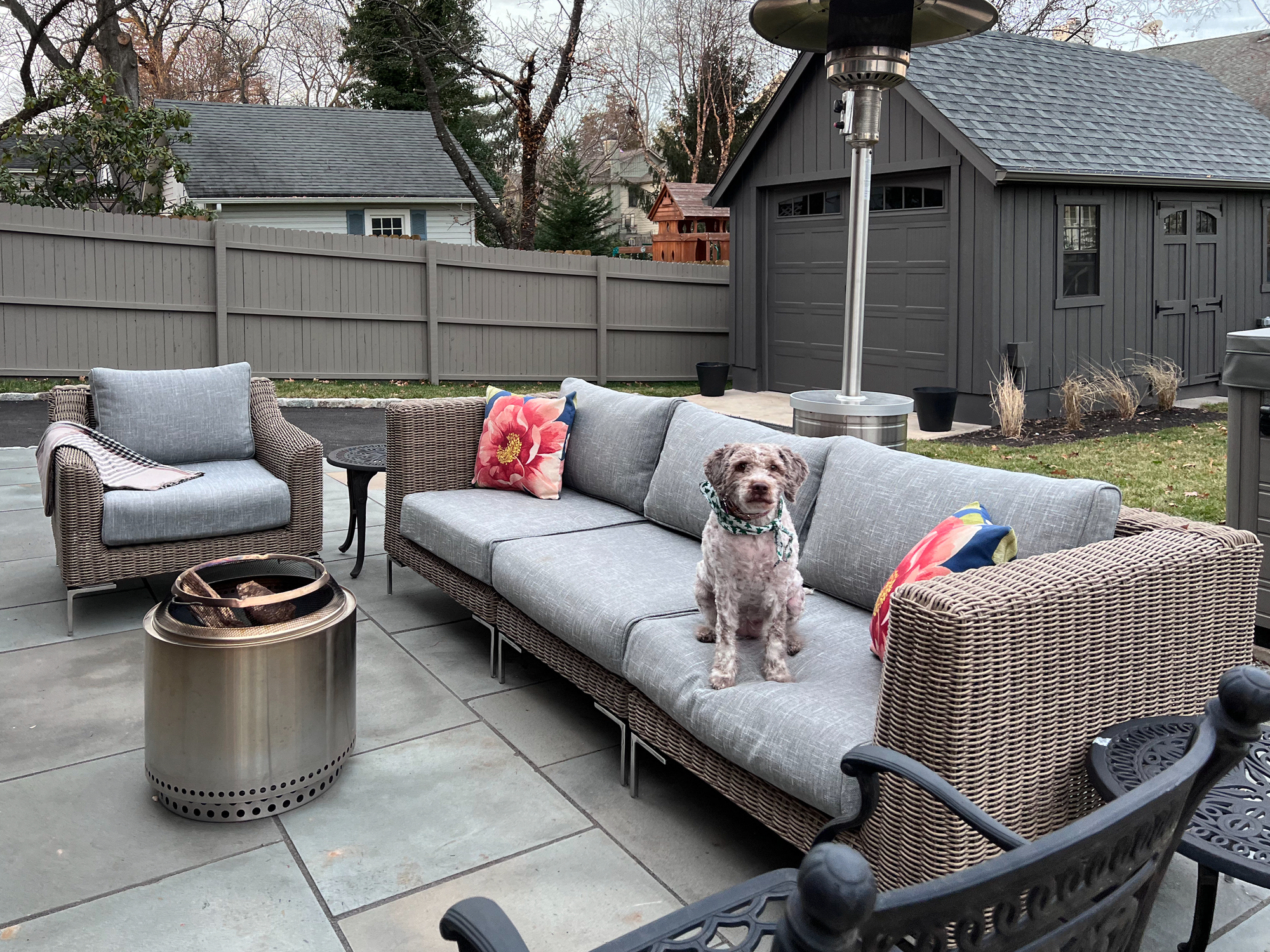 A Newly Renovated Patio With a Hot Tub in Westfield, NJ - Photo 5