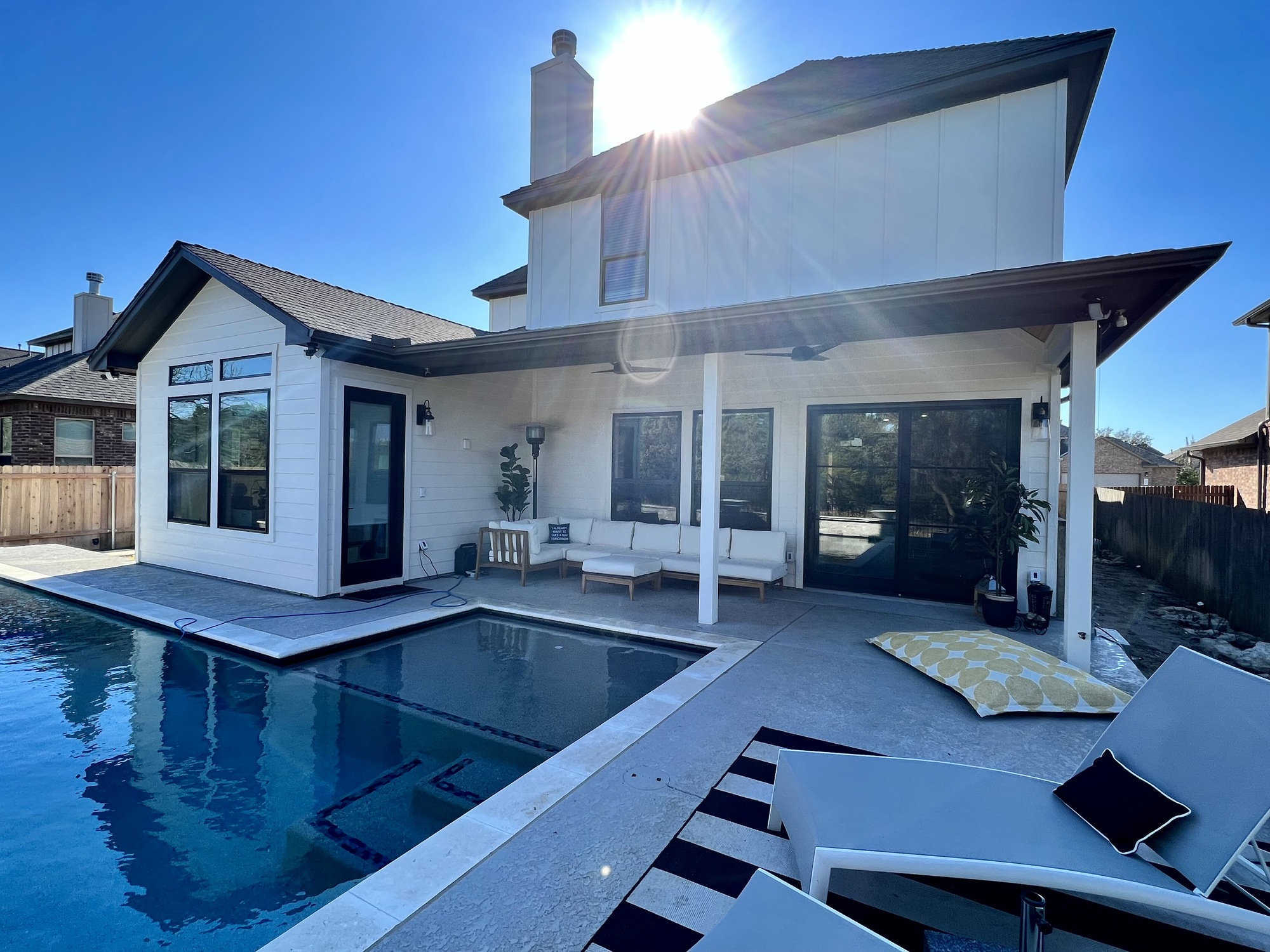 A Shaded Poolside Retreat in Leander, Texas - Photo 1