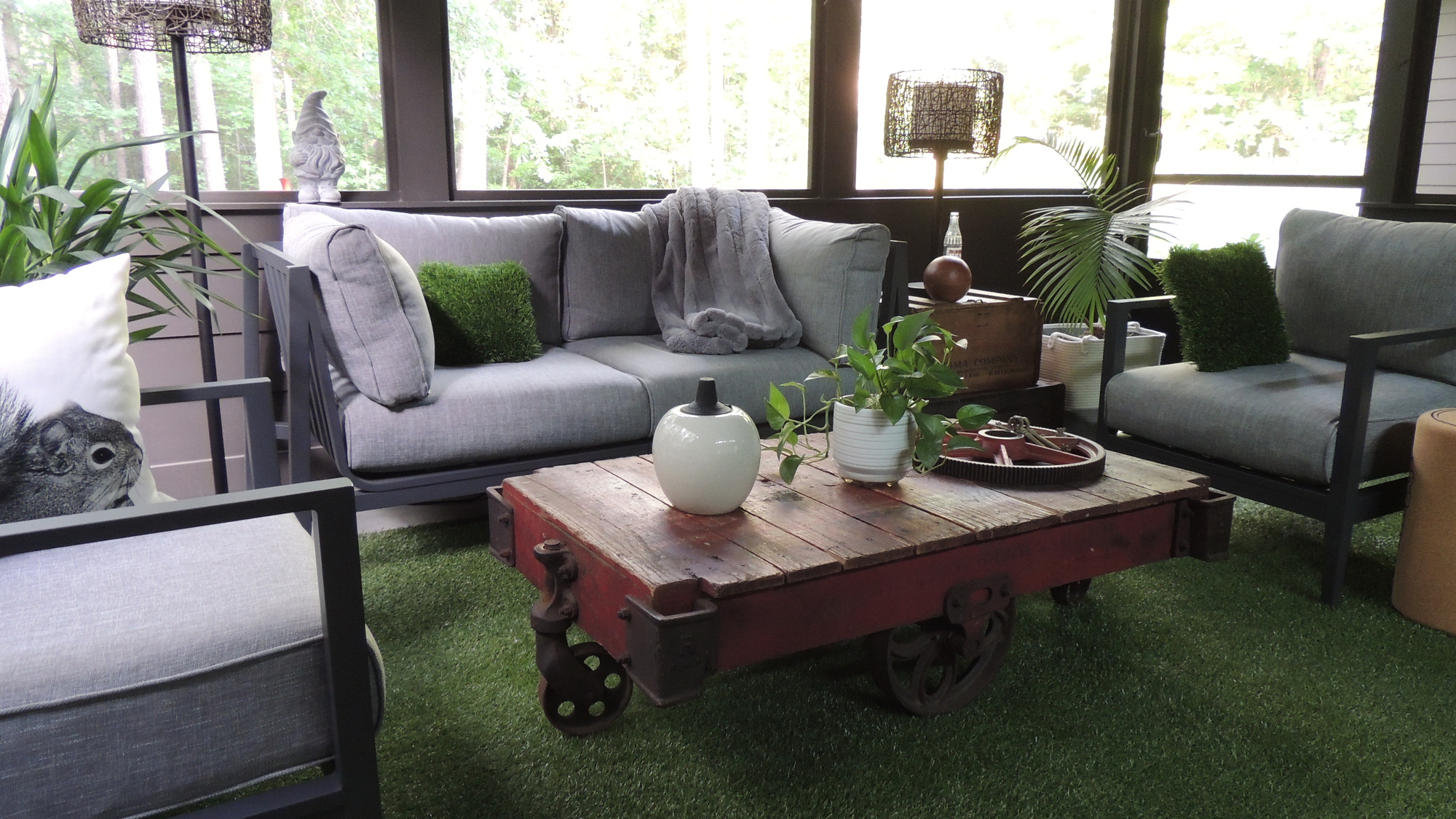 A Screened-In Back Porch Surrounded by North Carolina Woods - Photo 2